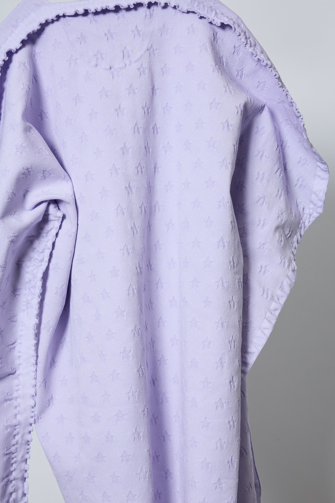 BODYSONG. / 先行予約 SEAMLESS ASYMMETRICAL KNIT F25 / STAR - PURPLE