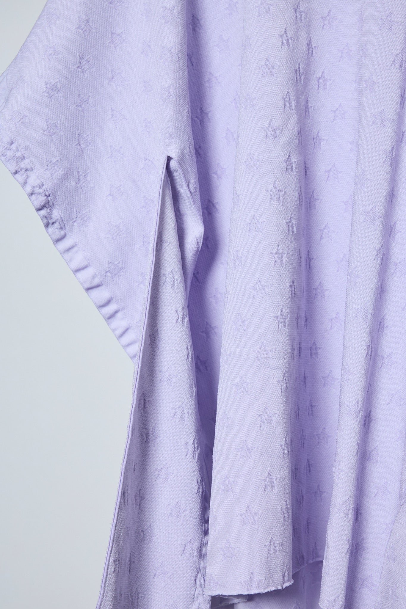 BODYSONG. / 先行予約 SEAMLESS ASYMMETRICAL KNIT F25 / STAR - PURPLE