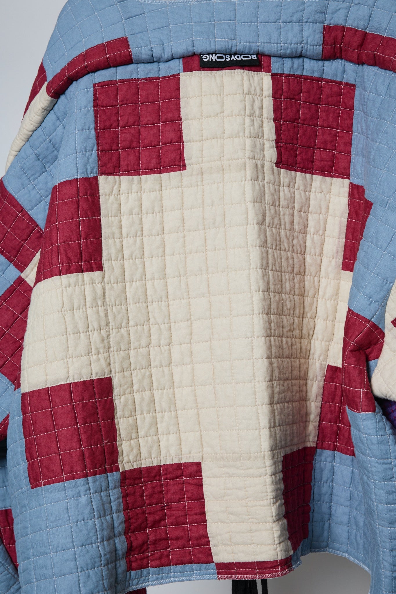 BODYSONG. / 先行予約 PATCHWORK KANTHA EMB QUILTED JACKET - MIX