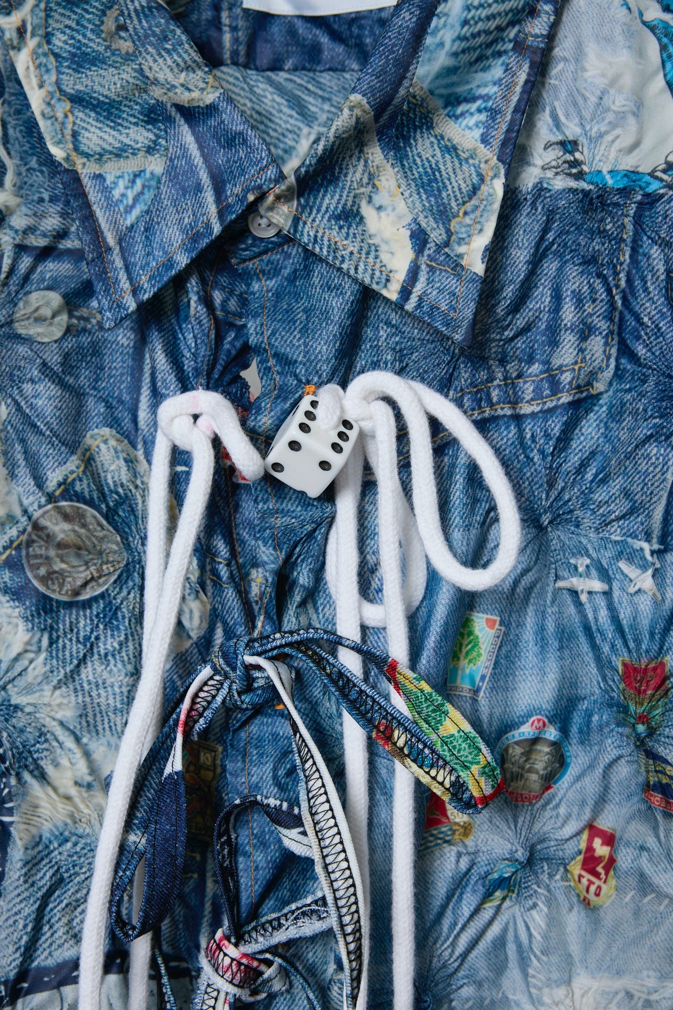 BODYSONG. / 先行予約 ARIMATSU SHIBORI TROMPELOEIL SHJ JUV - BLUE