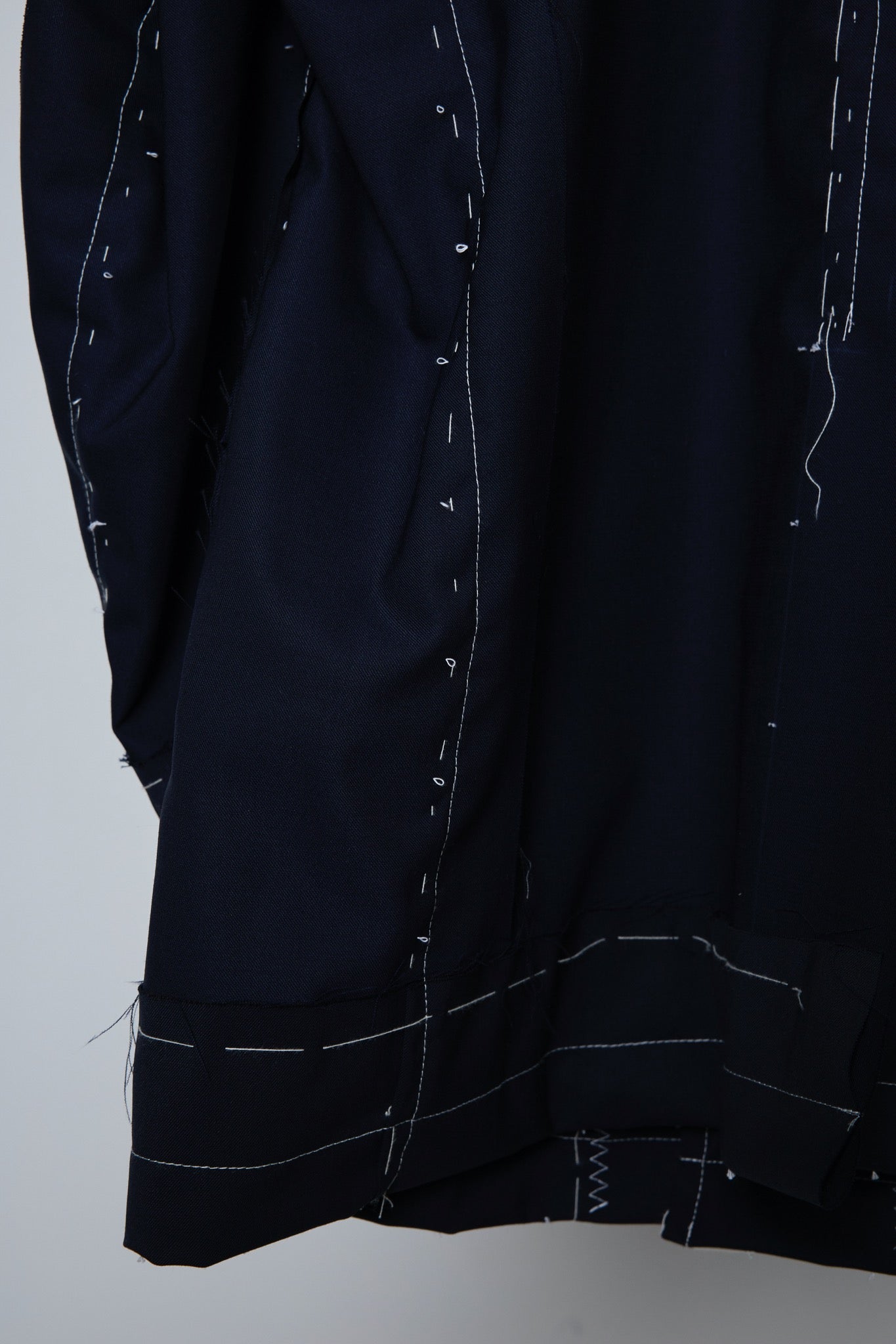 BODYSONG. / 先行予約 INSIDE-OUT BASTING STITCH JK - NAVY