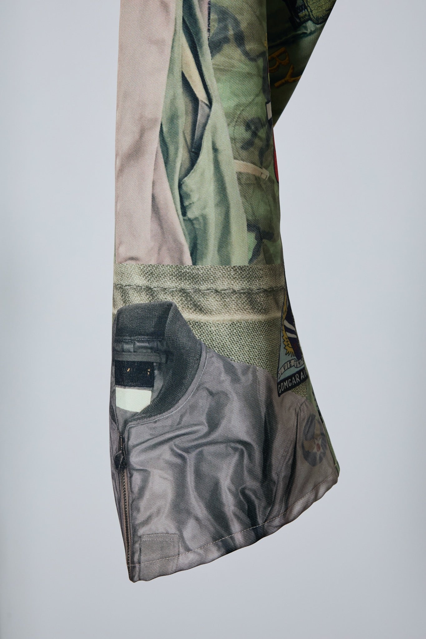 BODYSONG. / 先行予約 3D CUT TROUSERS TROMPE L'OEIL JUV - KHAKI