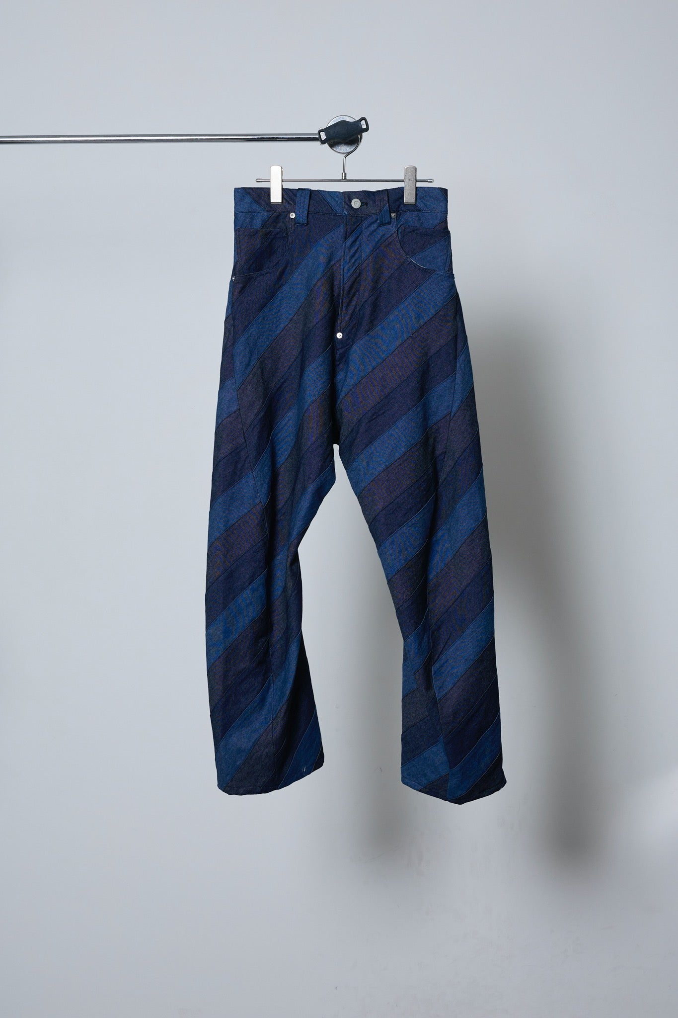 BODYSONG. / 先行予約 3D CUT ARTISAN PATCHWORK DENIM - NAVY