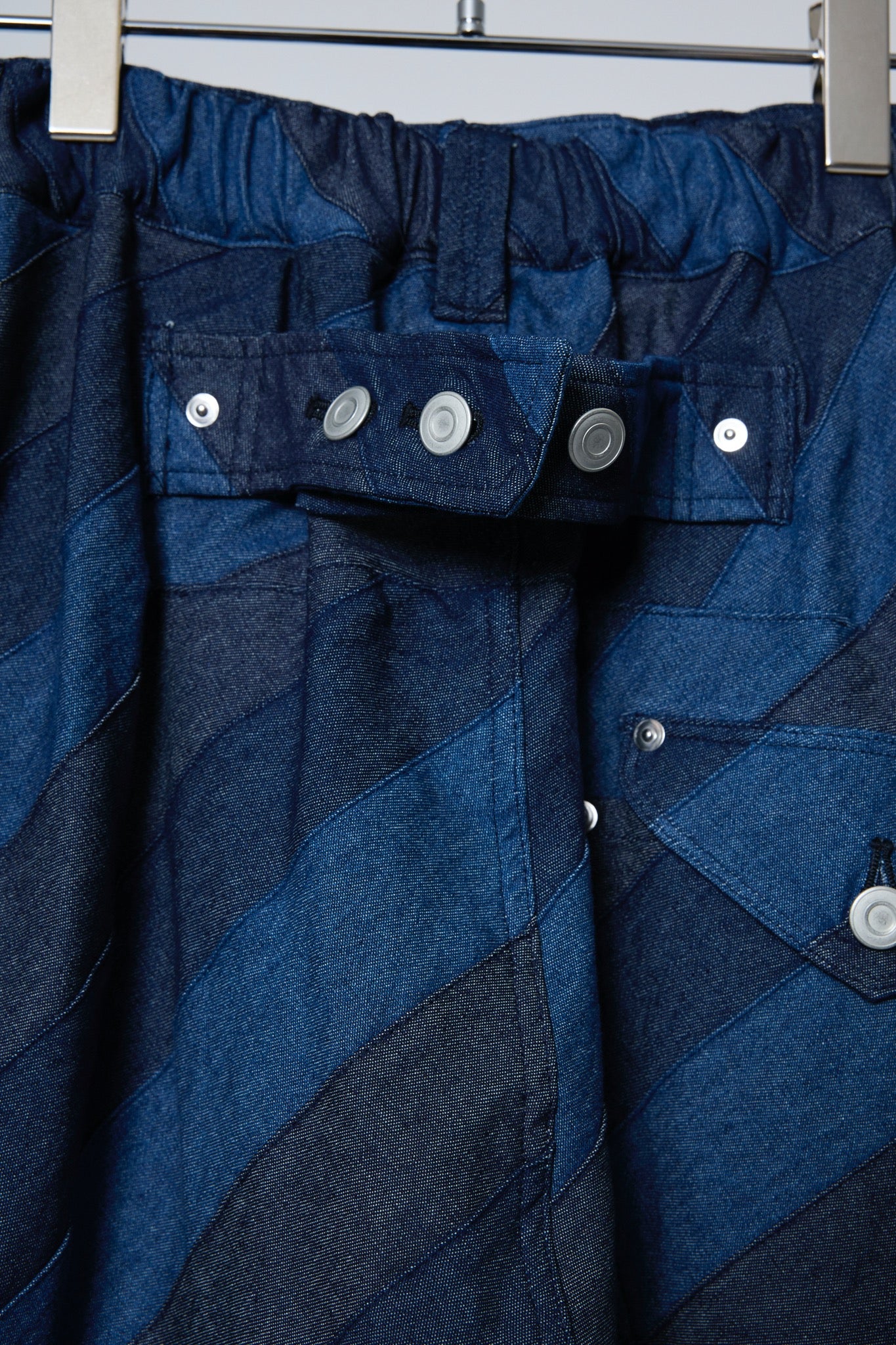 BODYSONG. / 先行予約 3D CUT ARTISAN PATCHWORK DENIM - NAVY