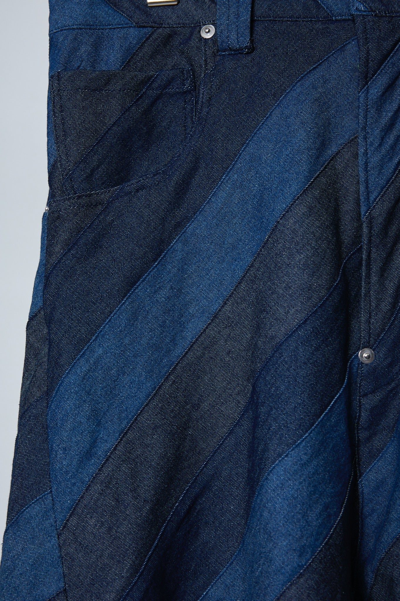 BODYSONG. / 先行予約 3D CUT ARTISAN PATCHWORK DENIM - NAVY