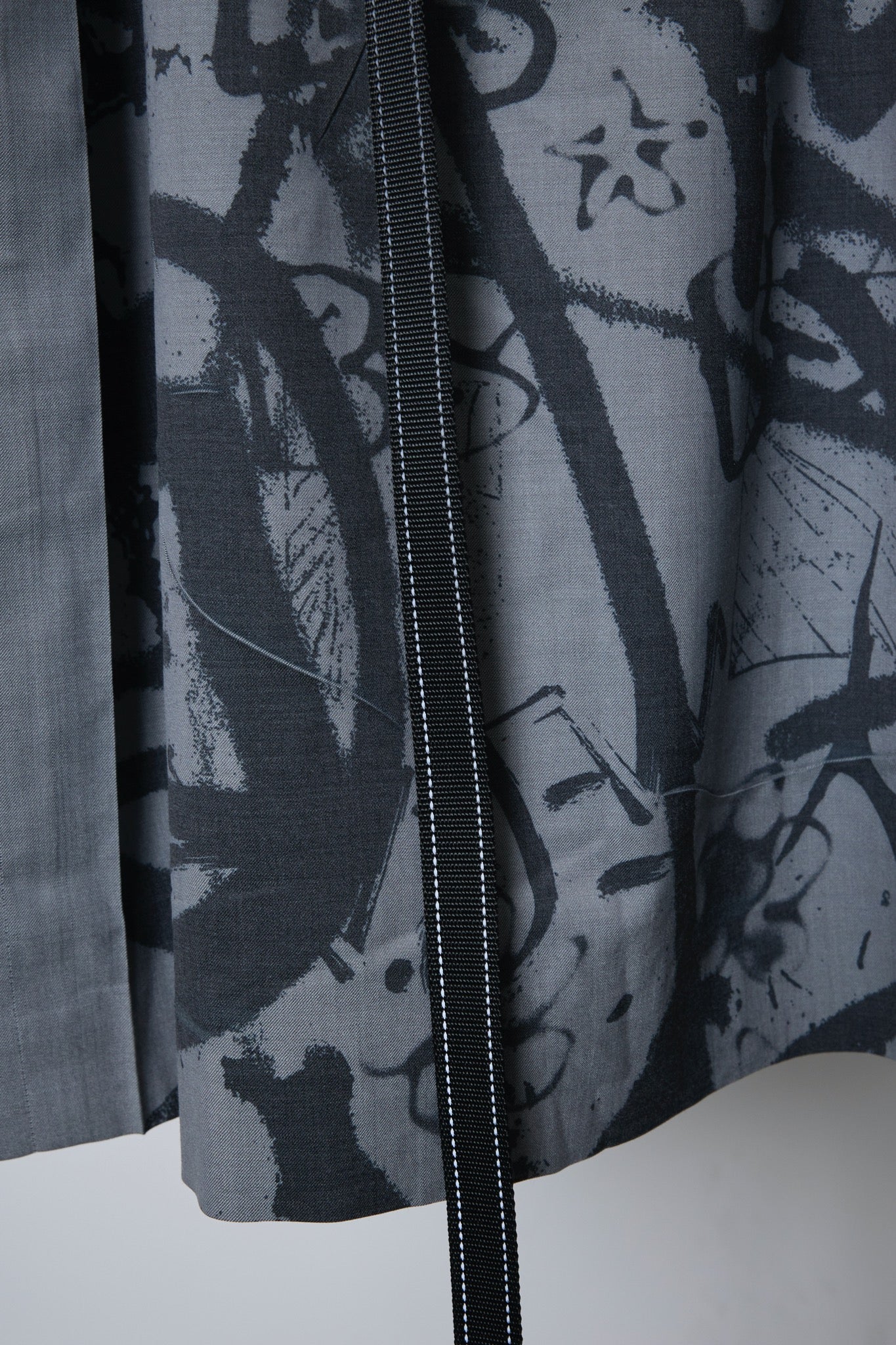 BODYSONG. / 先行予約 1001 SONGS OF EBAY LONG SKIRT - GREY