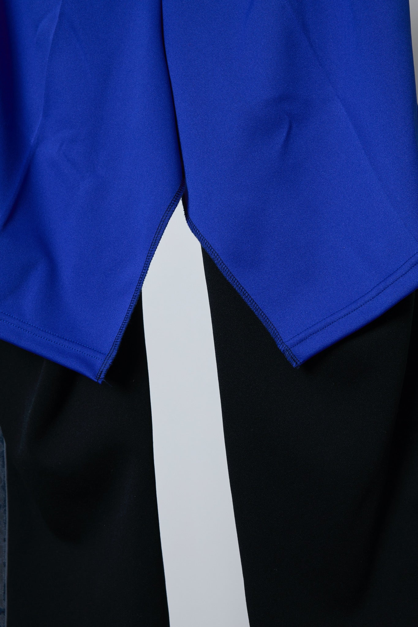 BODYSONG. / 先行予約 REF COATED VDENIM F + LAYERED JERSEY - BLUE