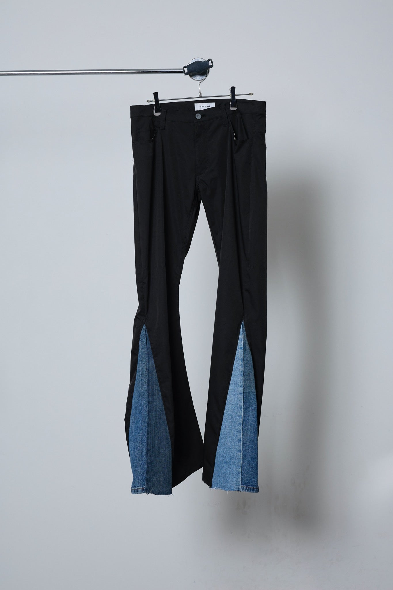 BODYSONG. / 先行予約 RECONSTRUCTED BK FLARE PT - BLACK