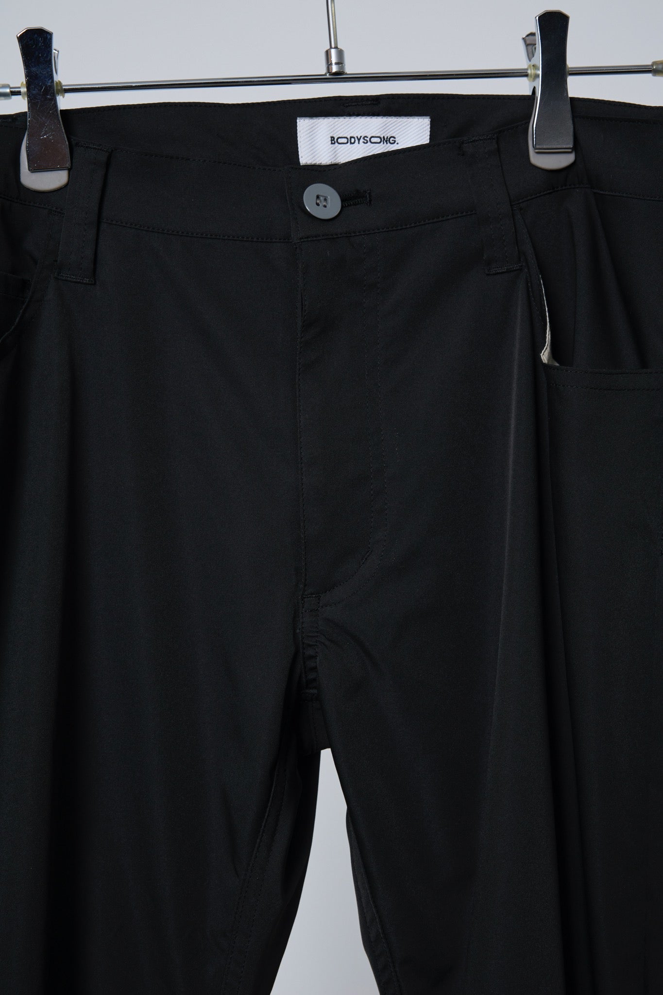 BODYSONG. / 先行予約 RECONSTRUCTED BK FLARE PT - BLACK
