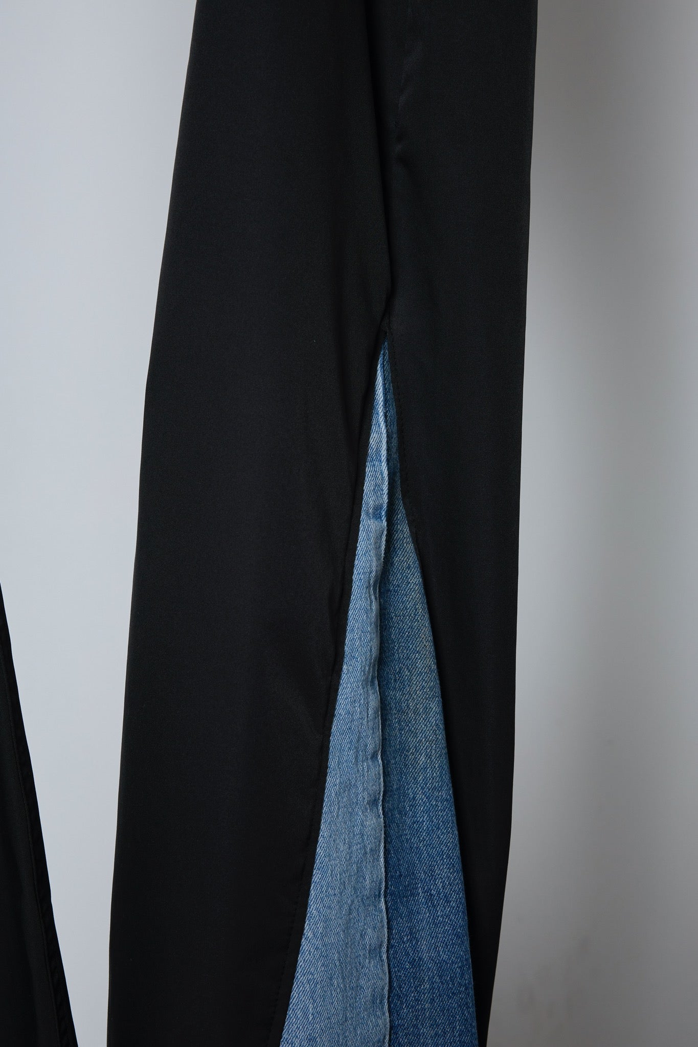 BODYSONG. / 先行予約 RECONSTRUCTED BK FLARE PT - BLACK