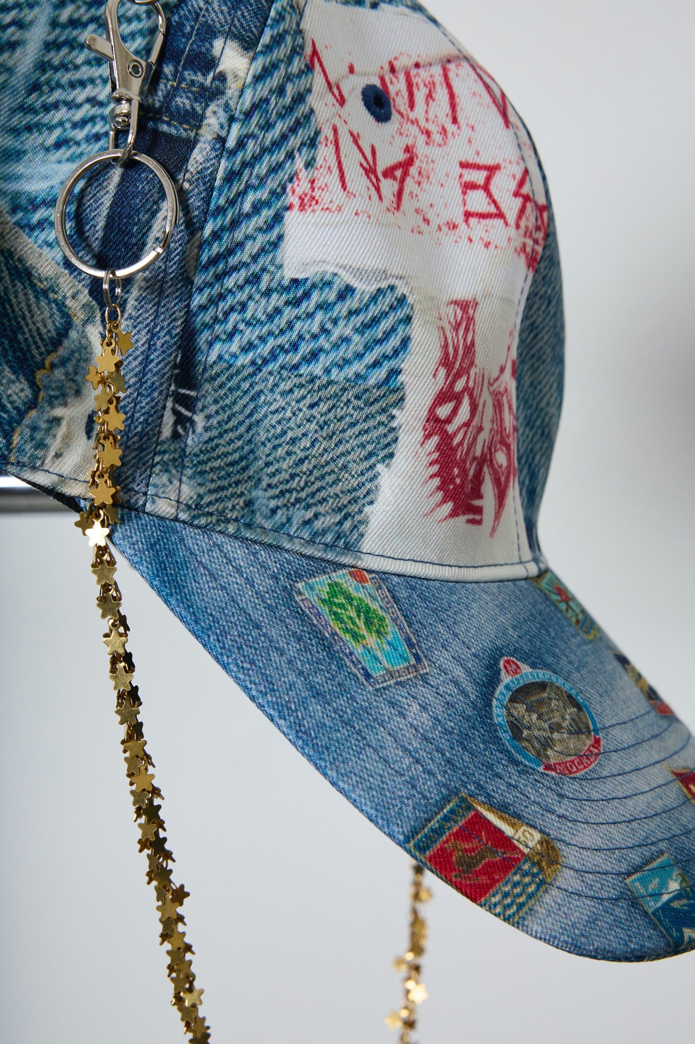 BODYSONG. / TROMPE L'OEIL DENIM CAP JUV - BLUE