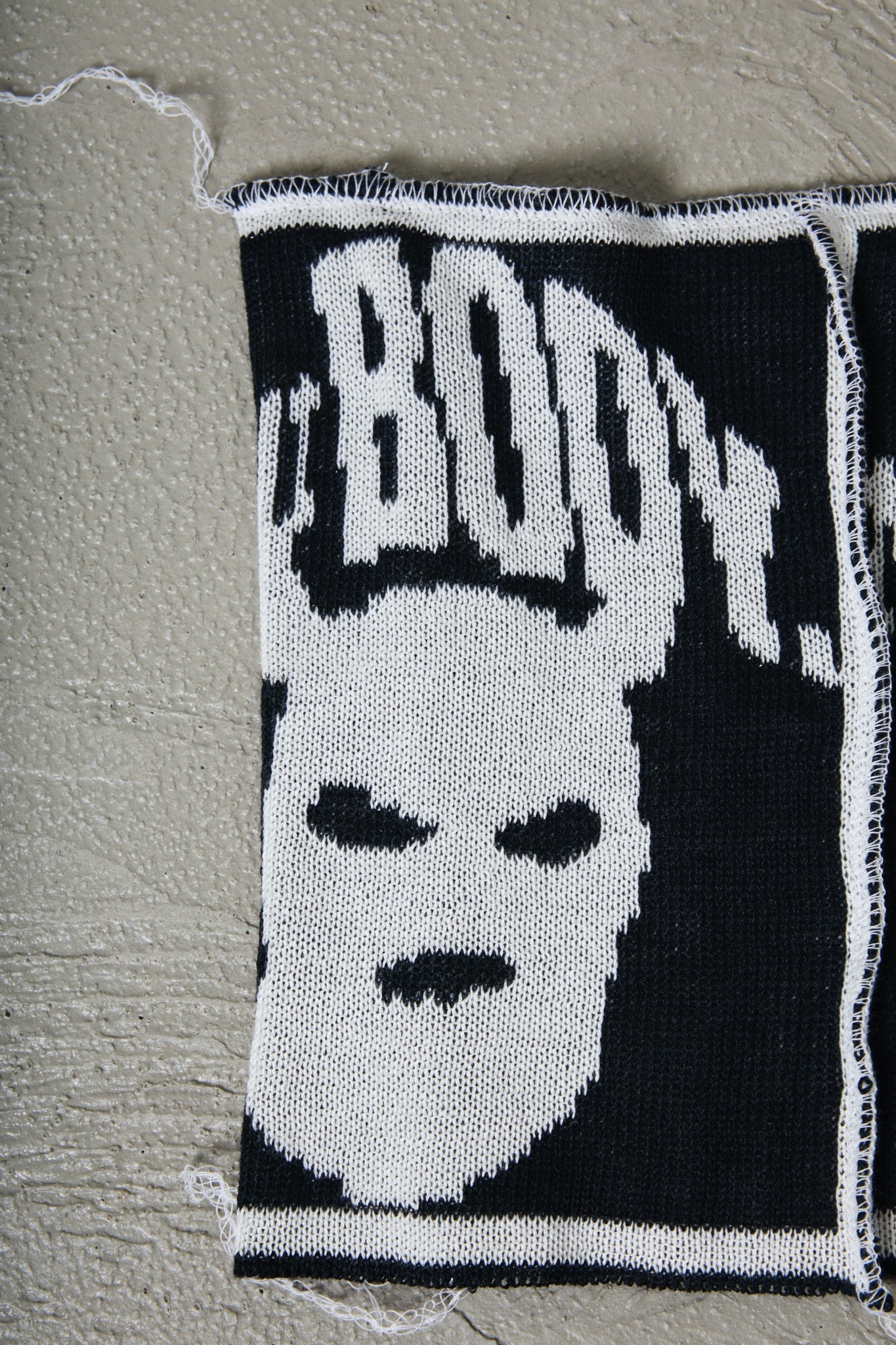BODYSONG. / KNIT HAT CHARACTERS COLLECTION - BLACK FACE