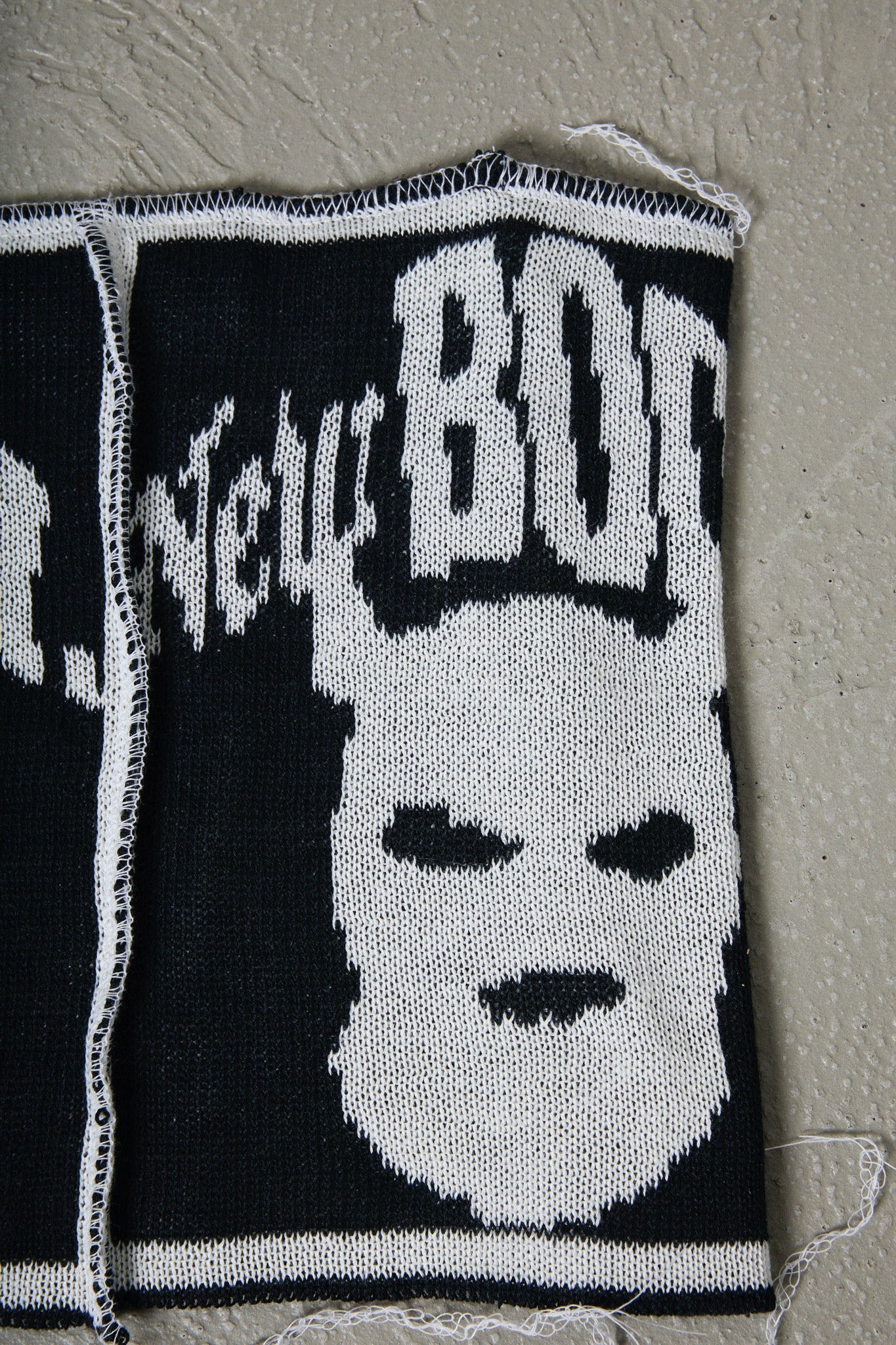BODYSONG. / KNIT HAT CHARACTERS COLLECTION - BLACK FACE