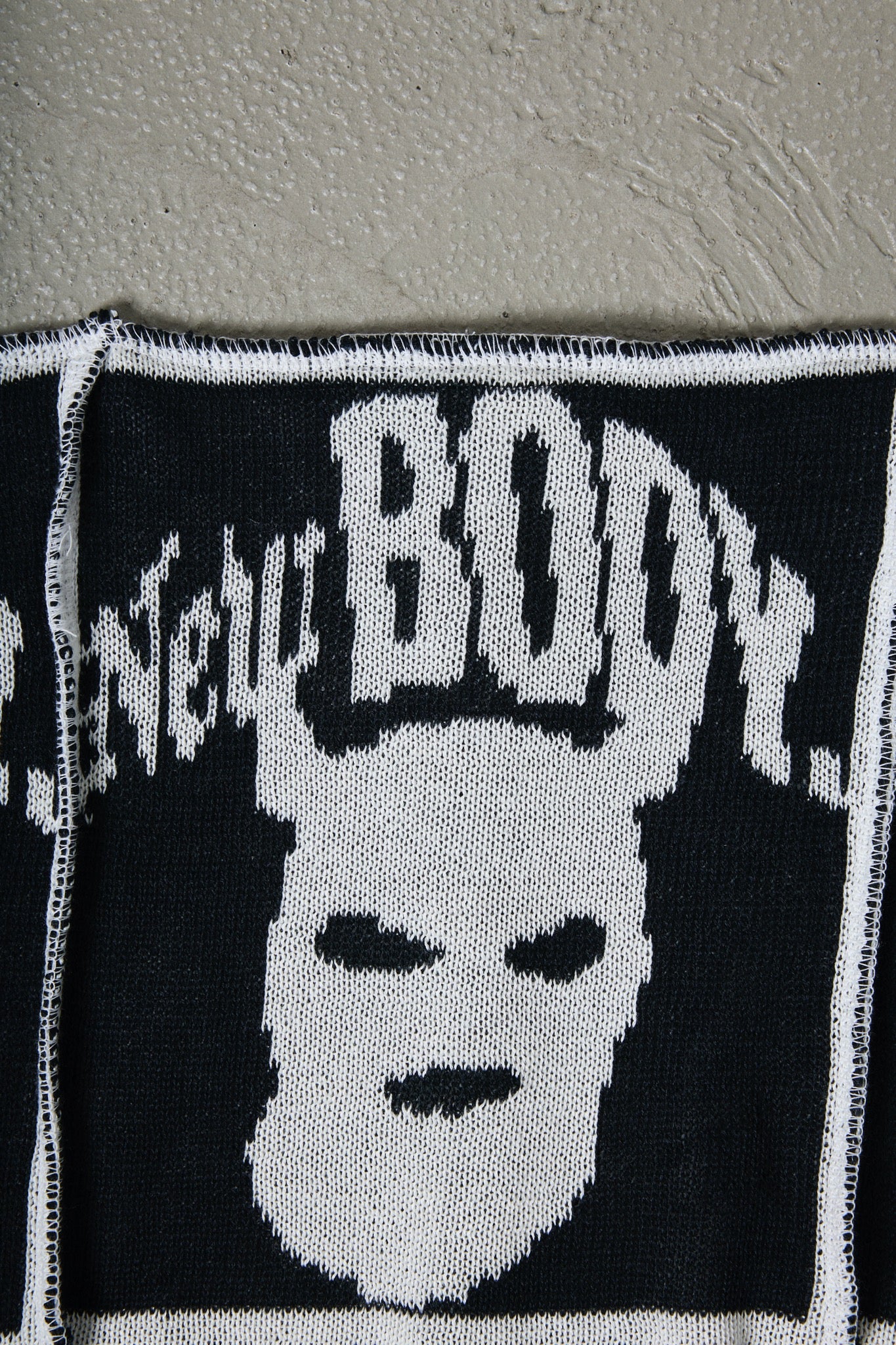 BODYSONG. / KNIT HAT CHARACTERS COLLECTION - BLACK FACE