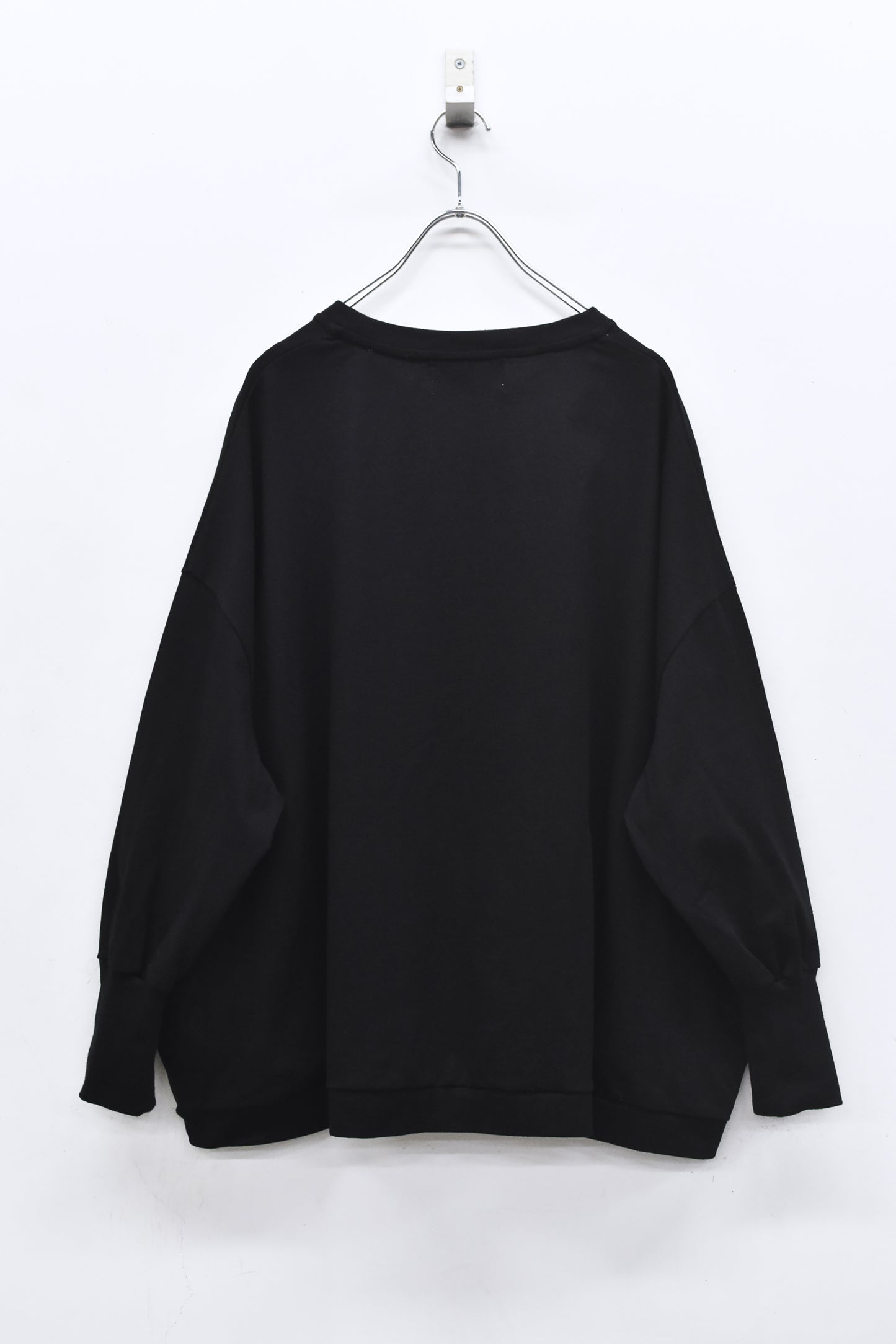 BEDSIDEDRAMA / 先行予約 CHAO:S HEAD Wide Pullover - BLACK