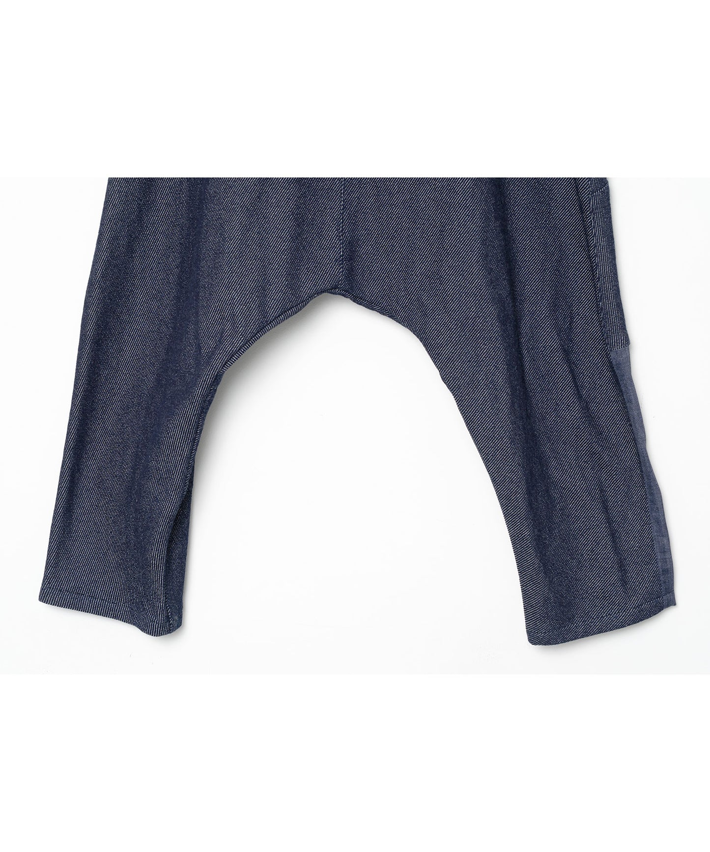 BEDSIDEDRAMA / Mix Tex Relax Jeans - INDIGO