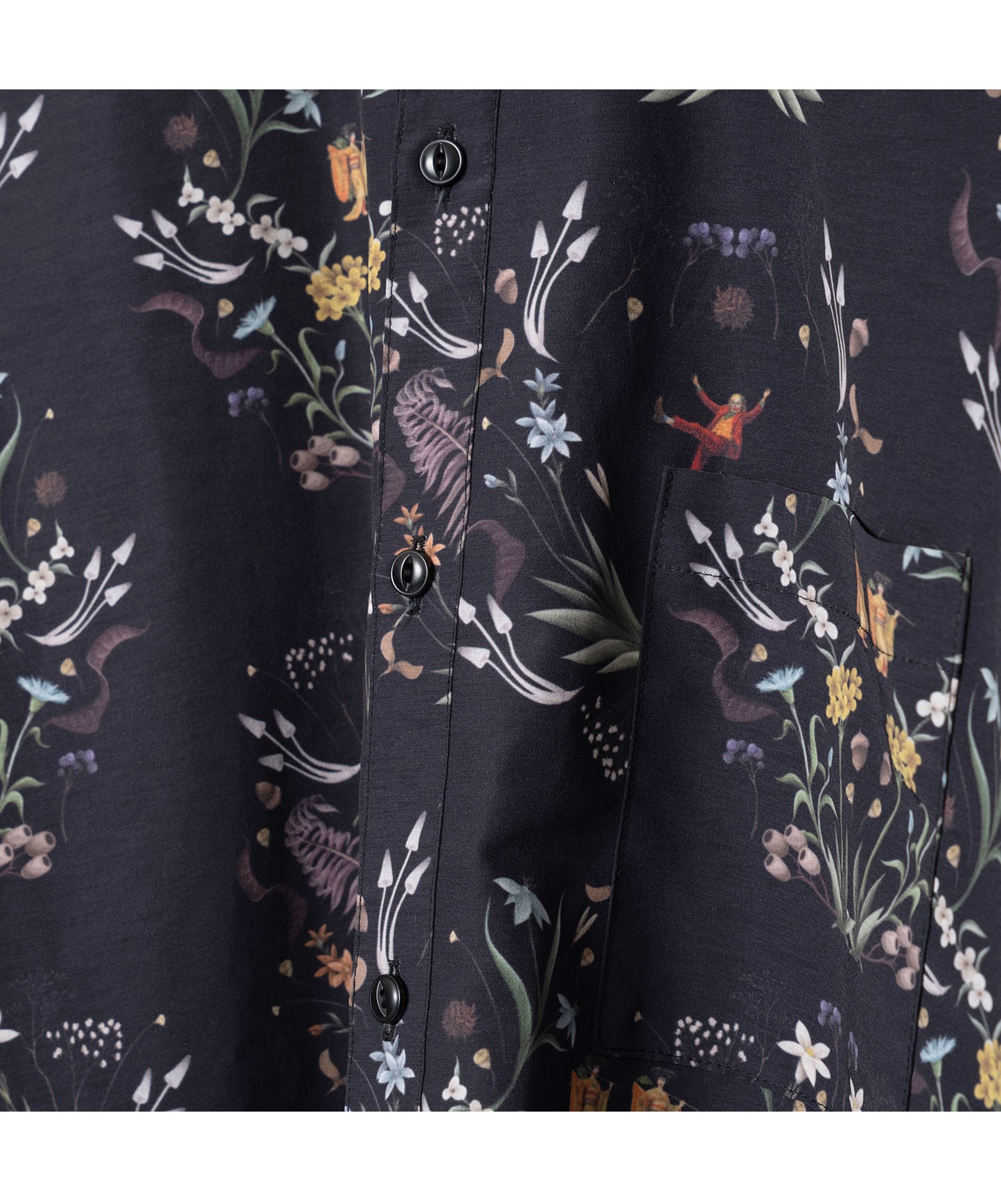 BEDSIDEDRAMA / Dance In The Garden Maxi Shirt - BLACK