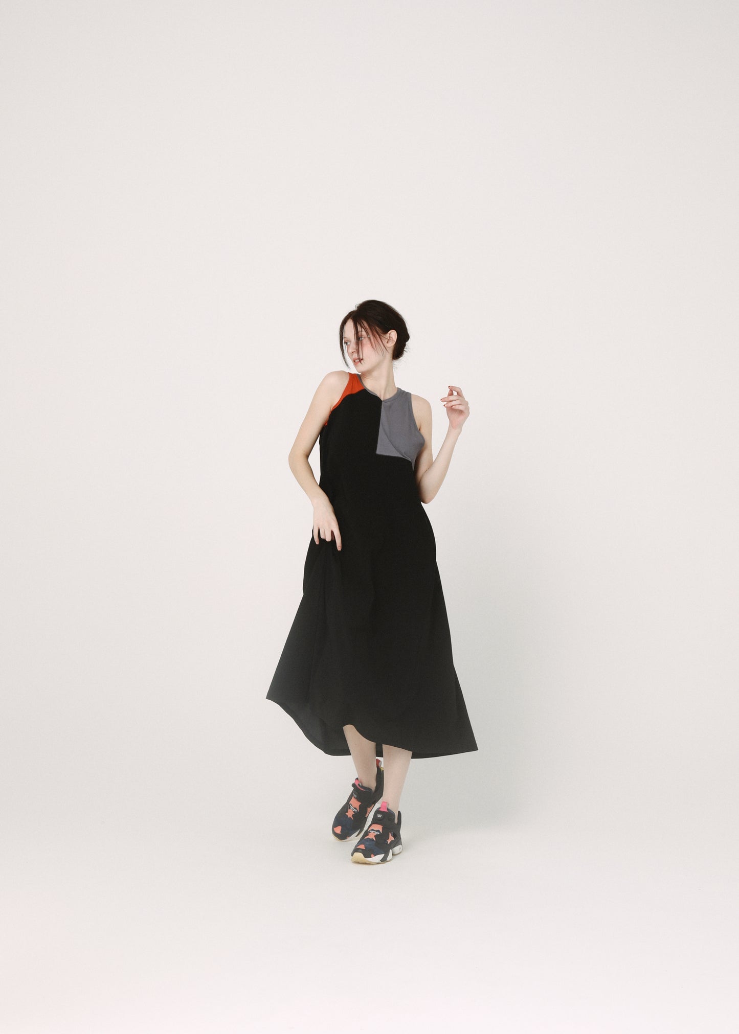 BEDSIDEDRAMA / Colored Tank Dress - BLACK