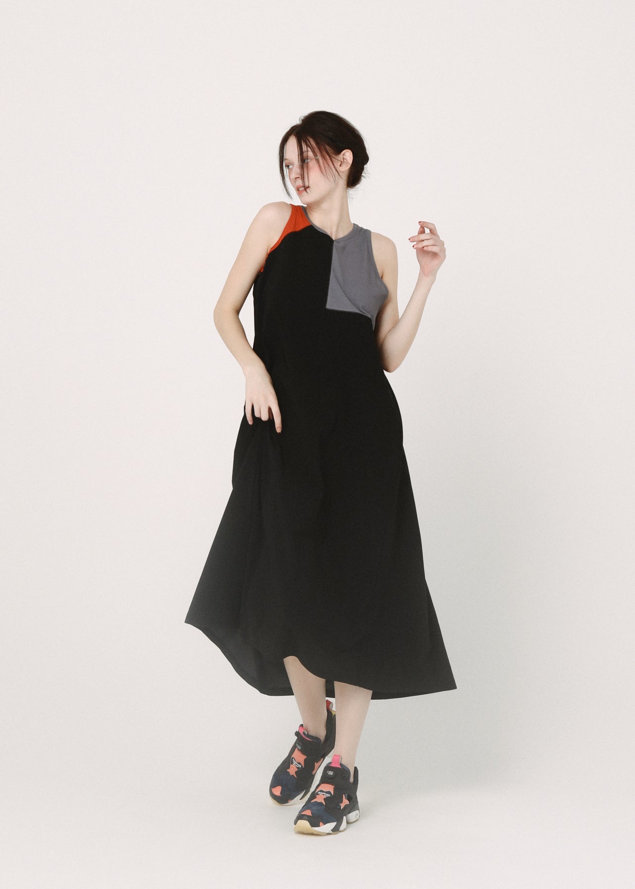 BEDSIDEDRAMA / Colored Tank Dress - BLACK