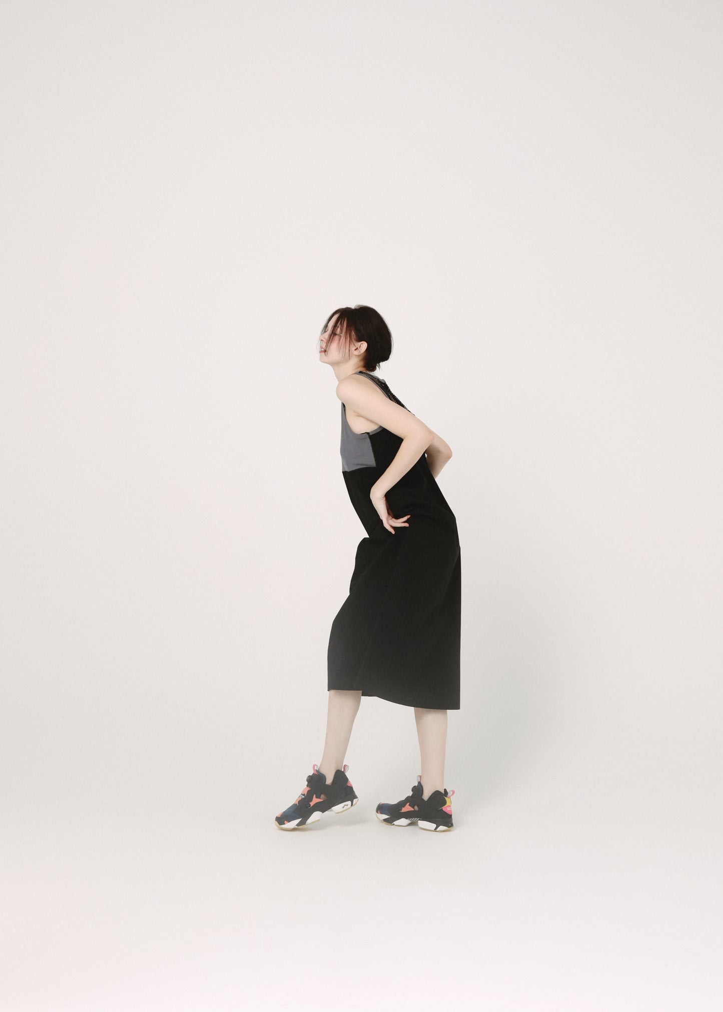 BEDSIDEDRAMA / Colored Tank Dress - BLACK