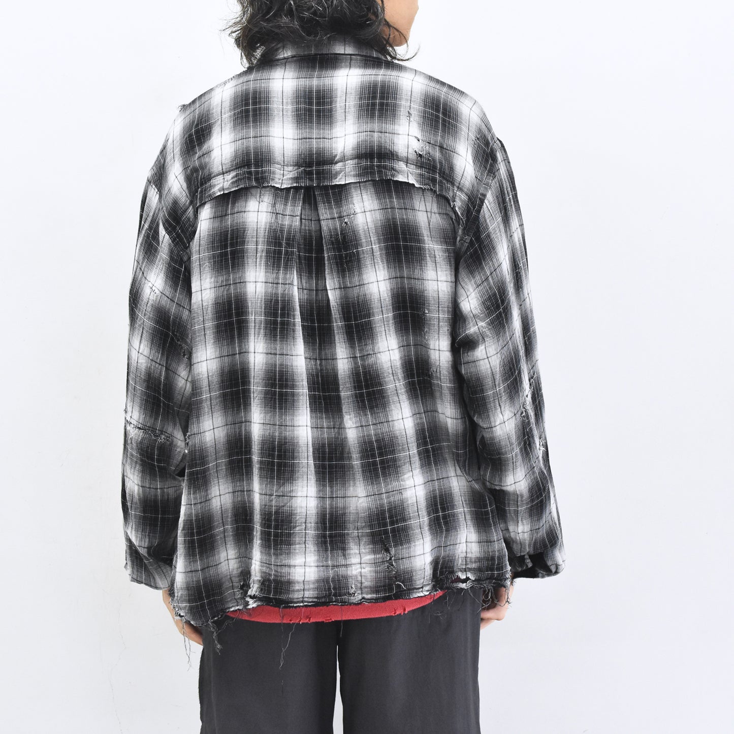 THE JEAN PIERRE / Grunge Destroy Kurt Shirt - BLACK