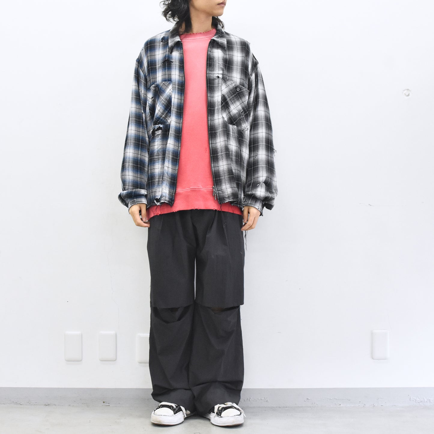 THE JEAN PIERRE / Grunge Destroy Kurt Shirt - MIX