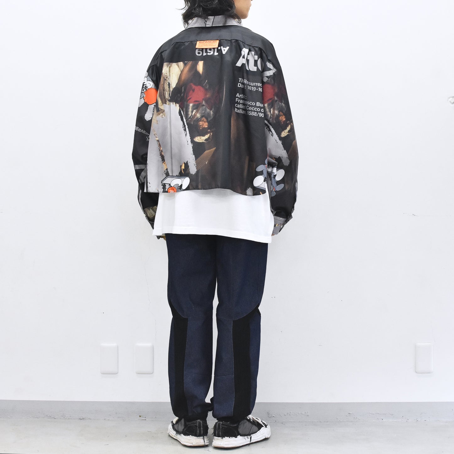 BODYSONG. / FAMOUS PAINTING SHIRTS/ATOZ - BLACK