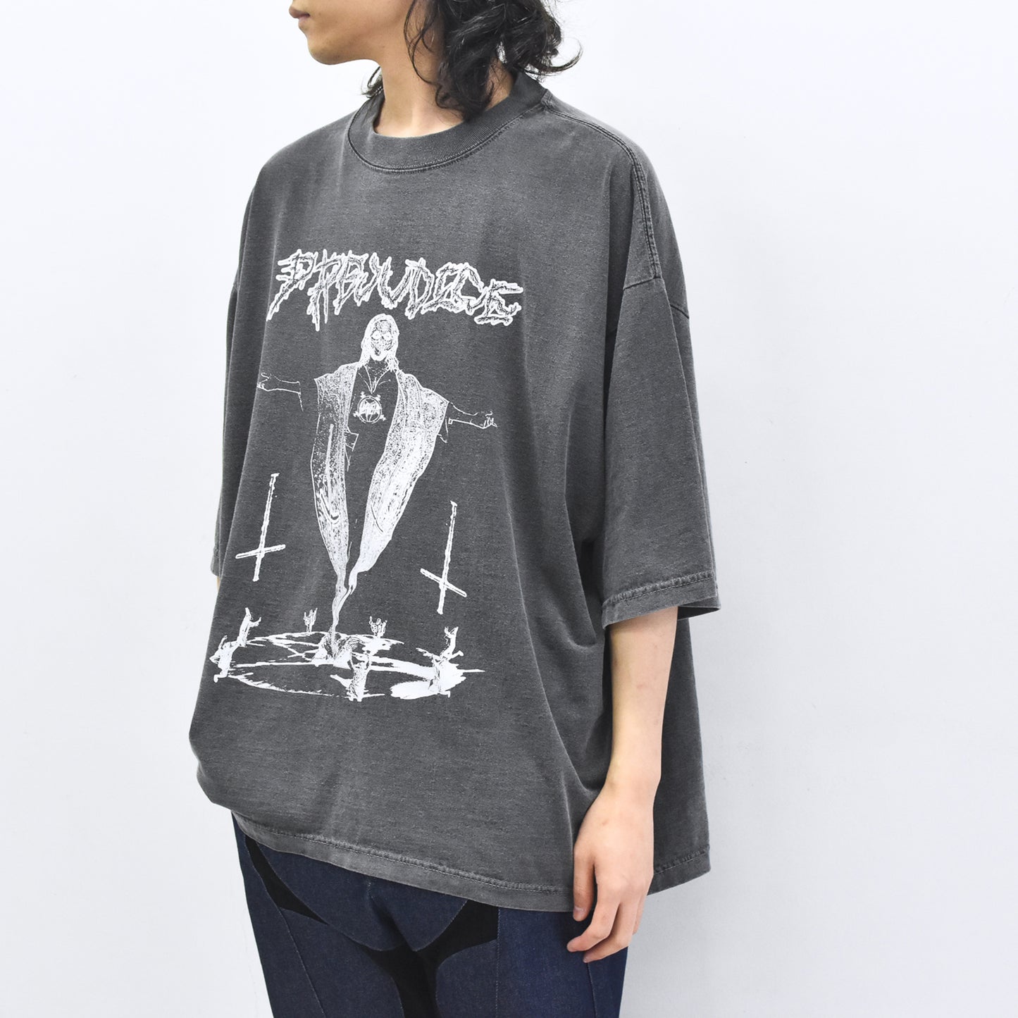 BODYSONG. / TEE/PHOTOCHROMIC/OHIANA - BLACK