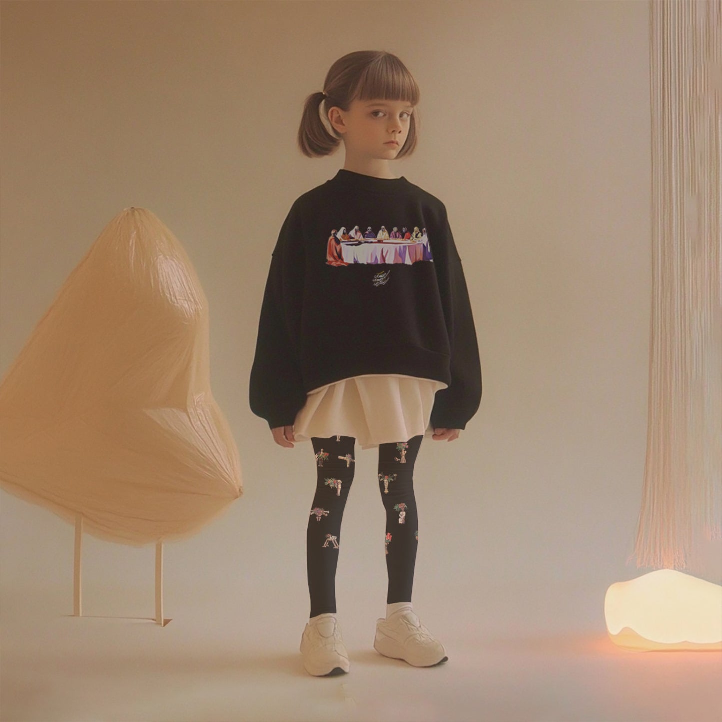 KAA / 先行予約 GALAXY DIALOGUE SWEAT - BLACK