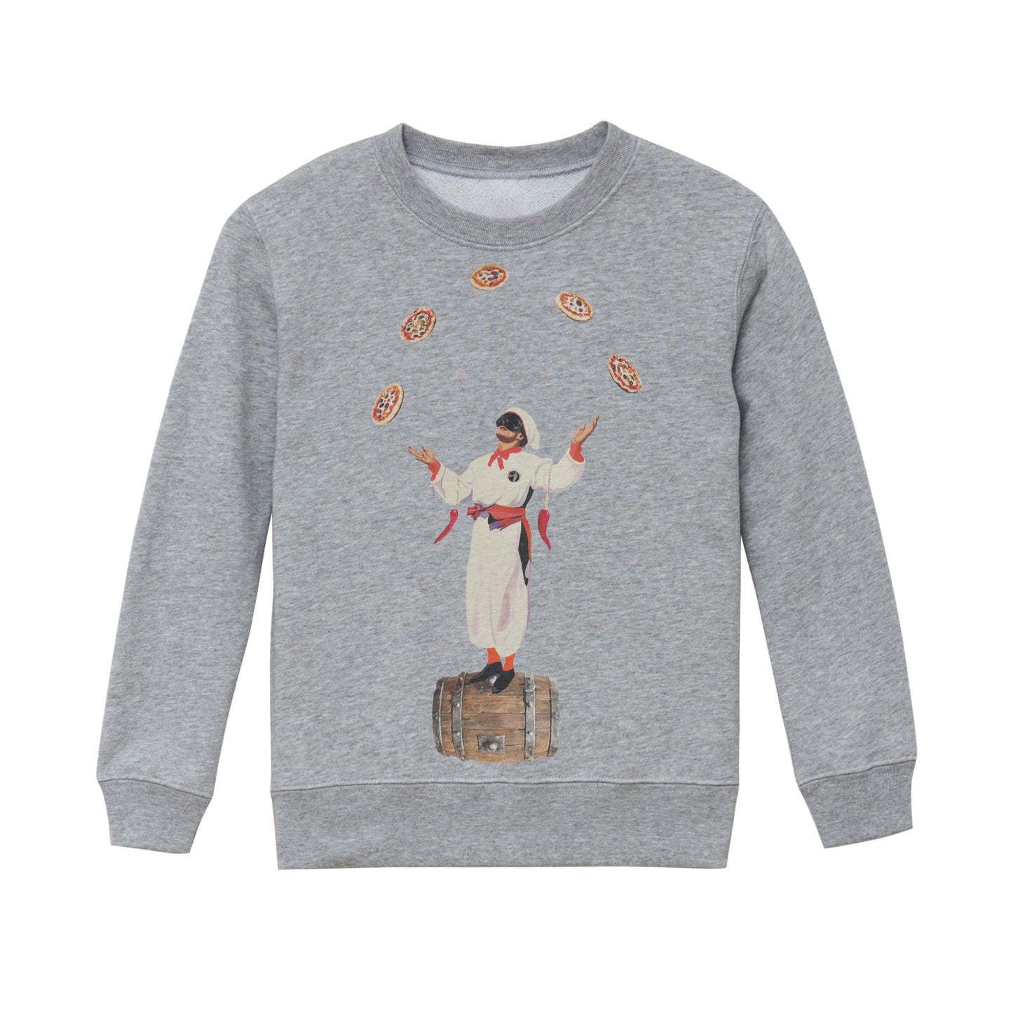 KAA / 先行予約 PIZZA OF LIFE SWEAT - GREY