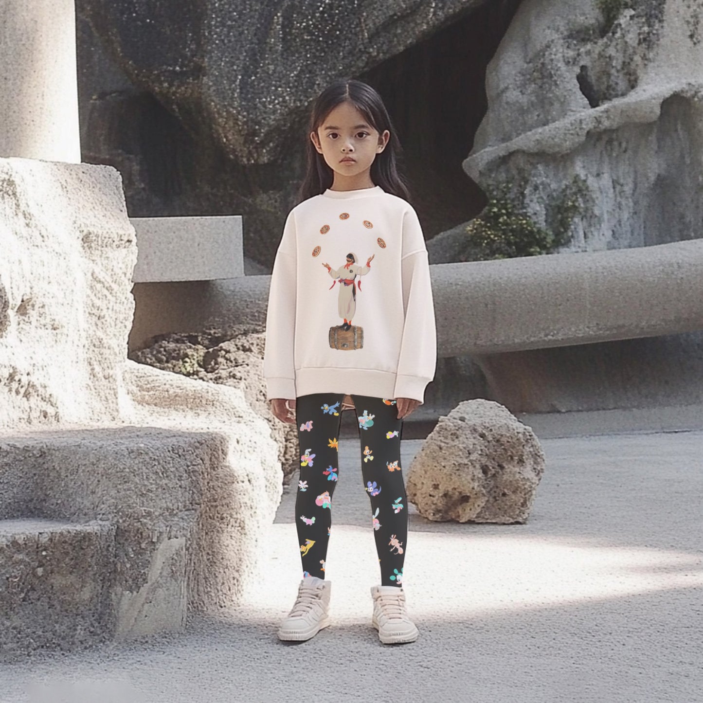 KAA / 先行予約 PIZZA OF LIFE SWEAT - WHITE