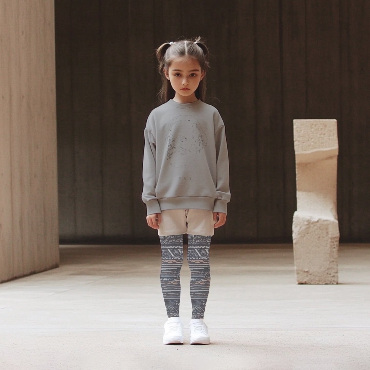 KAA / 先行予約 ECONOMY EMBROI SWEAT - GREY