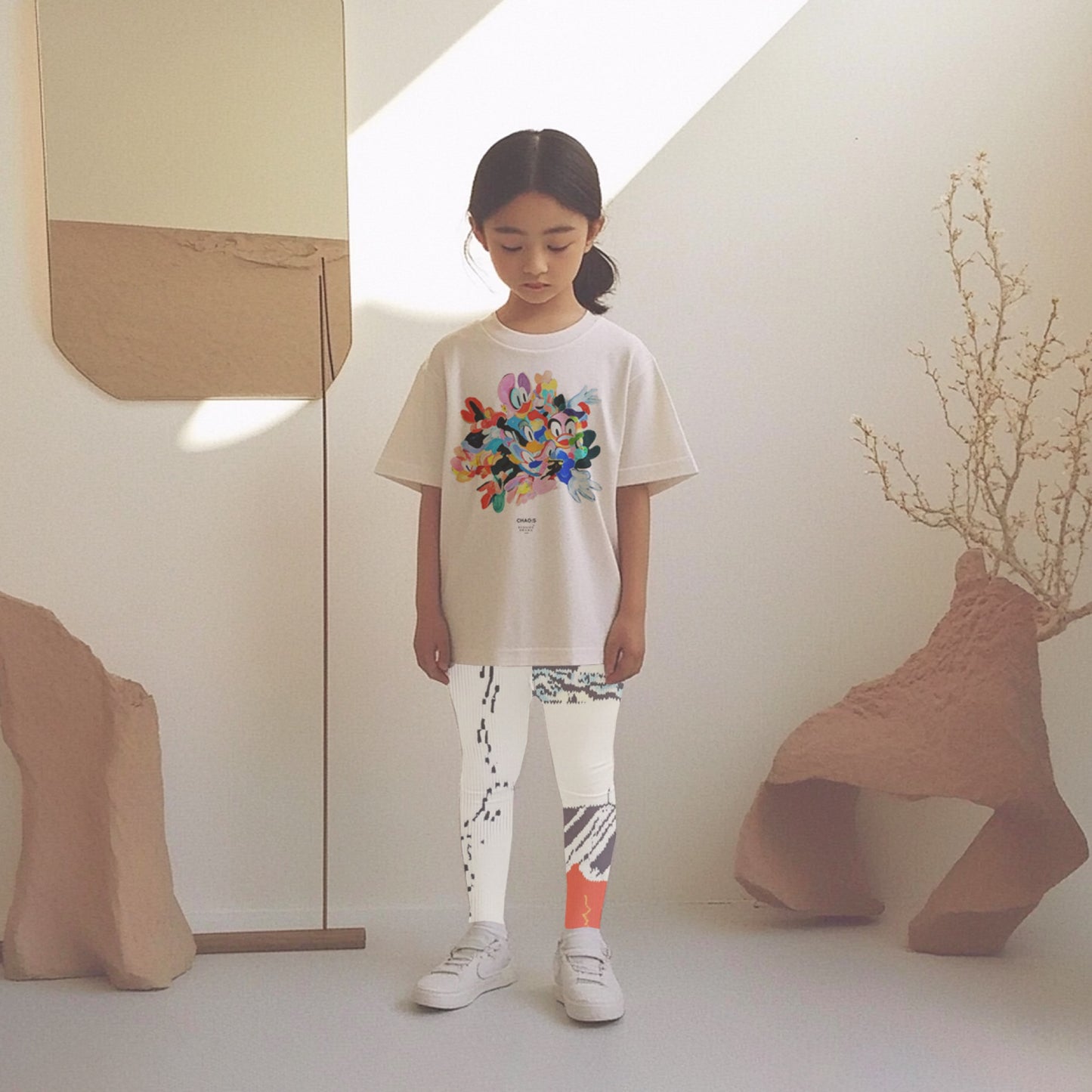 KAA / 先行予約 CHAO:S HEAD T-SHIRT - WHITE
