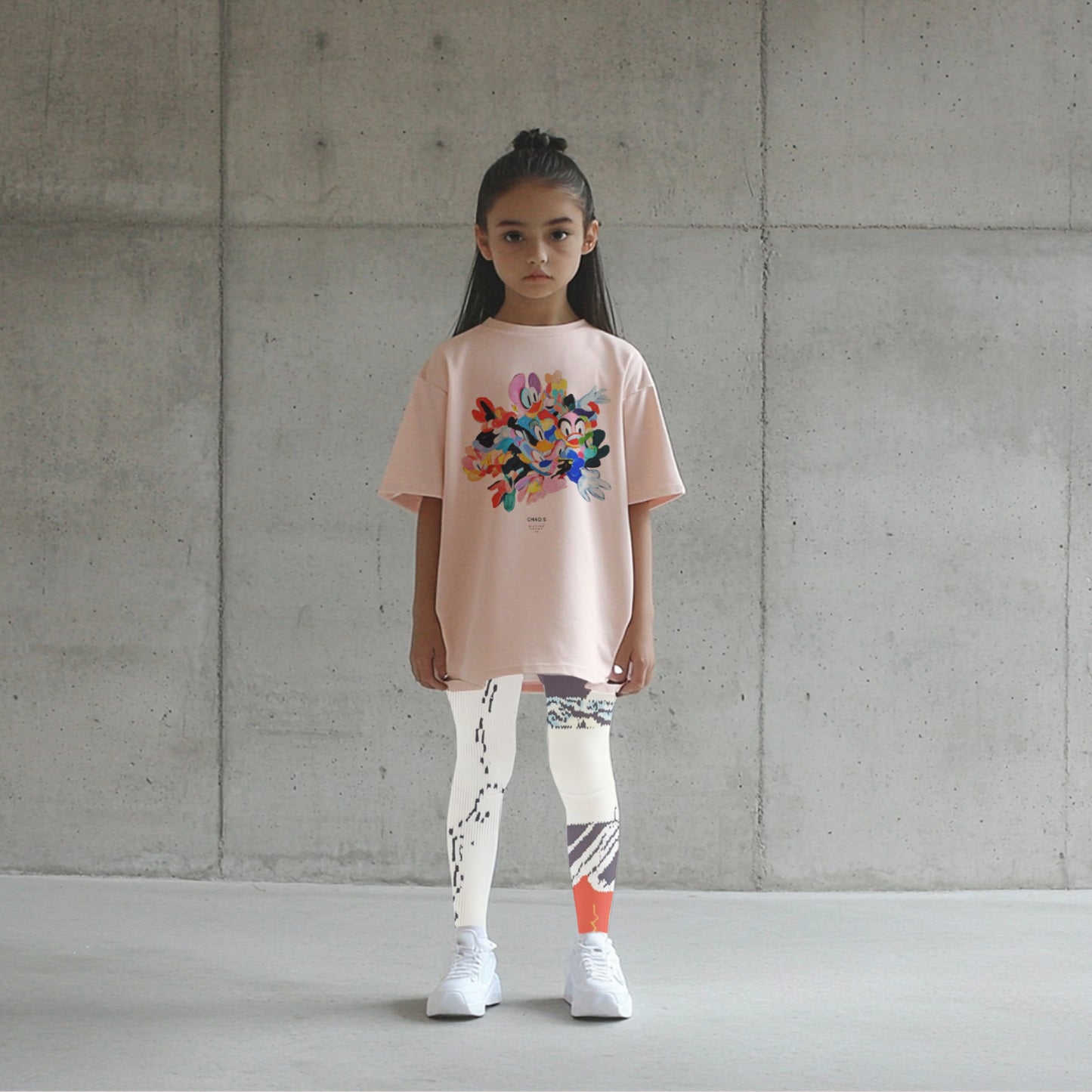 KAA / 先行予約 CHAO:S HEAD T-SHIRT - PINK