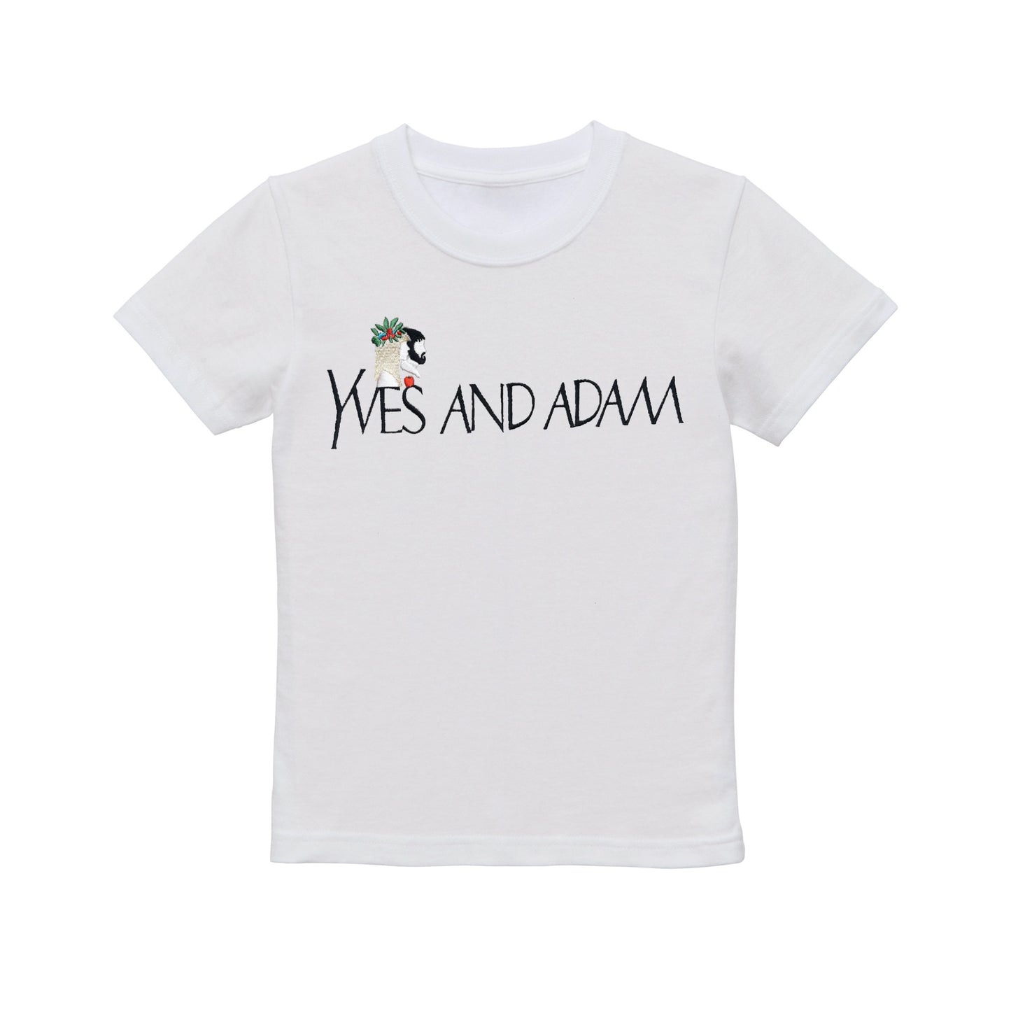 KAA / 先行予約 YVES AND ADAM T-SHIRT - WHITE