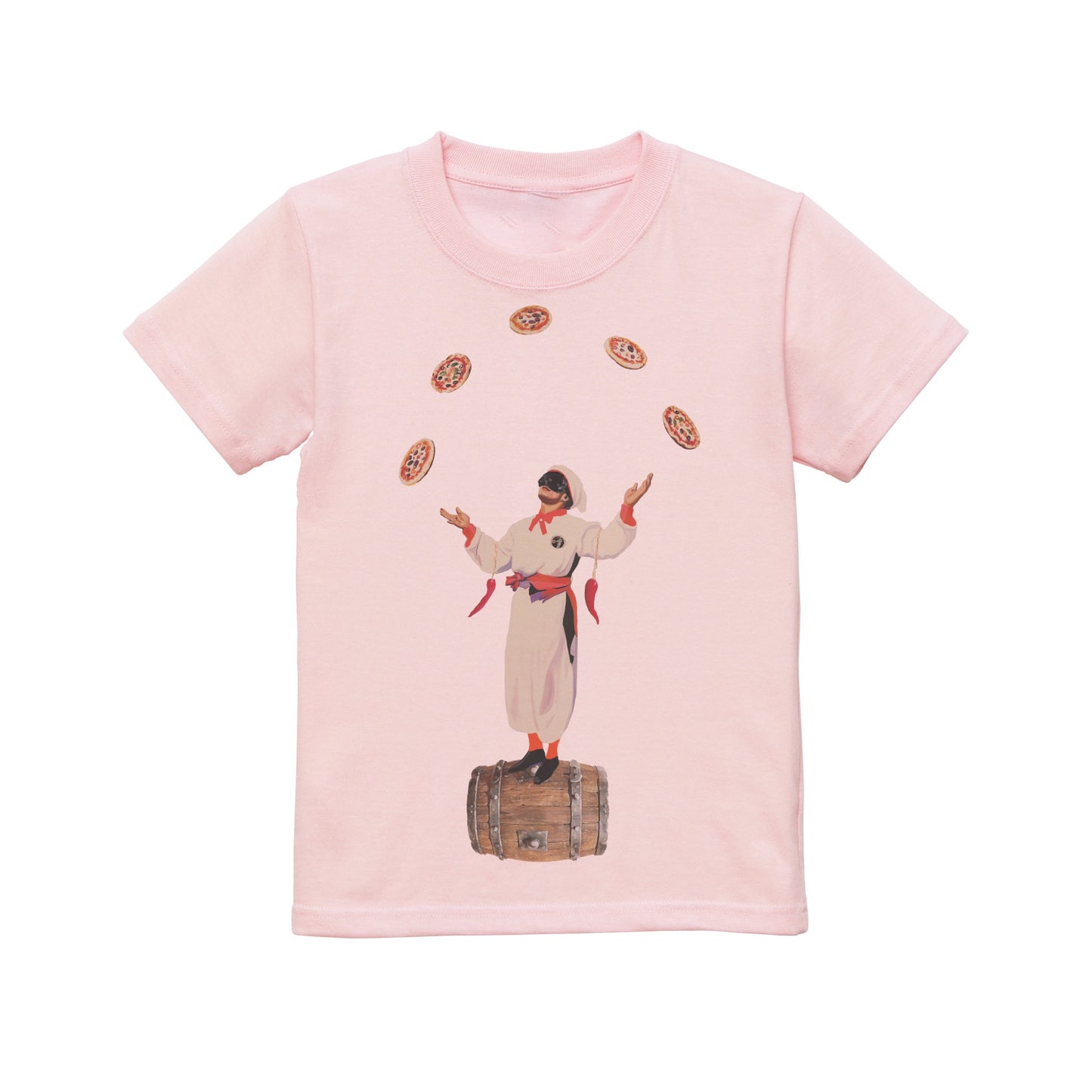 KAA / 先行予約 PIZZA OF LIFE T-SHIRT - PINK
