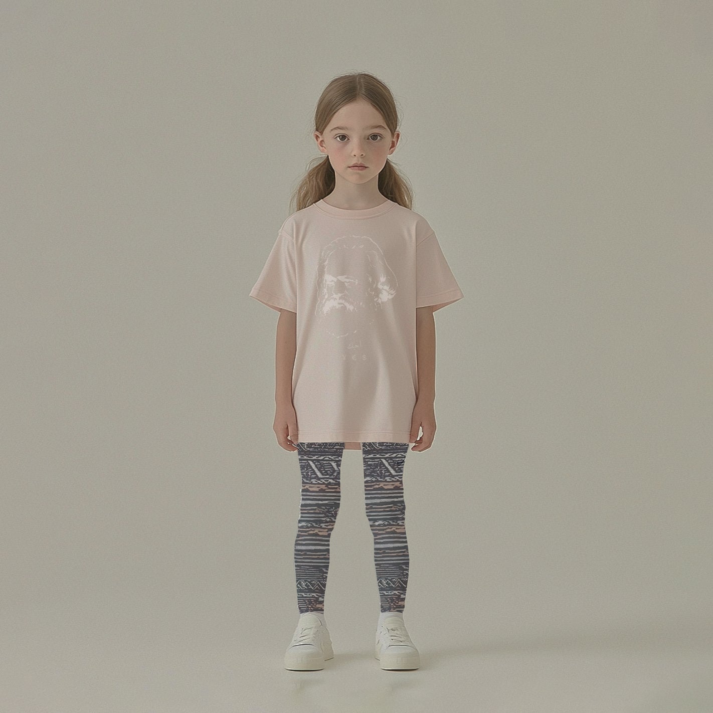 KAA / 先行予約 ECONOMY EMBROI T-SHIRT - PINK