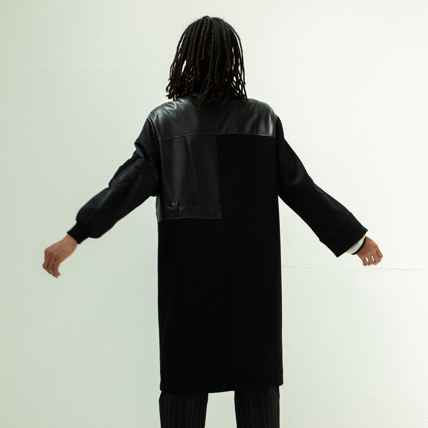 STOF / 先行予約 FUSION RIDERS MIX COAT - BLACK