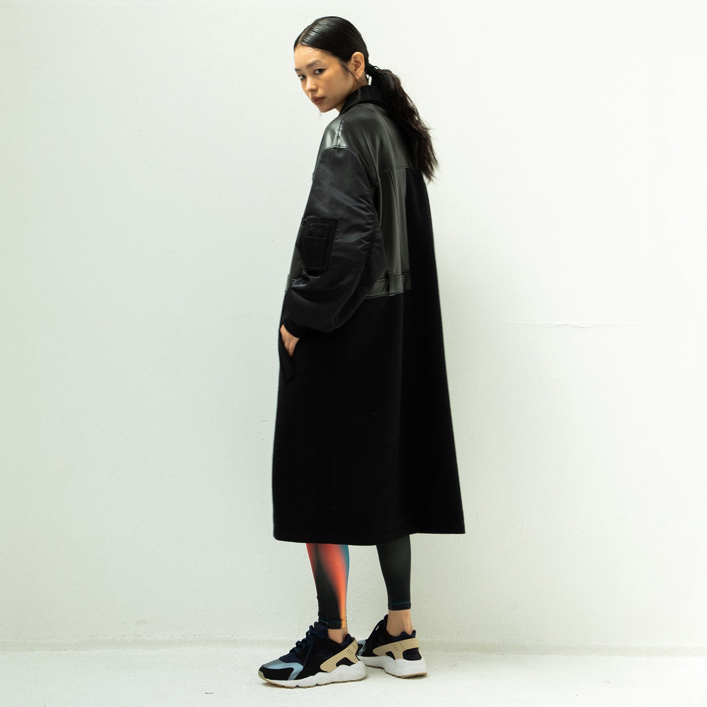 STOF / 先行予約 FUSION RIDERS MIX COAT - BLACK