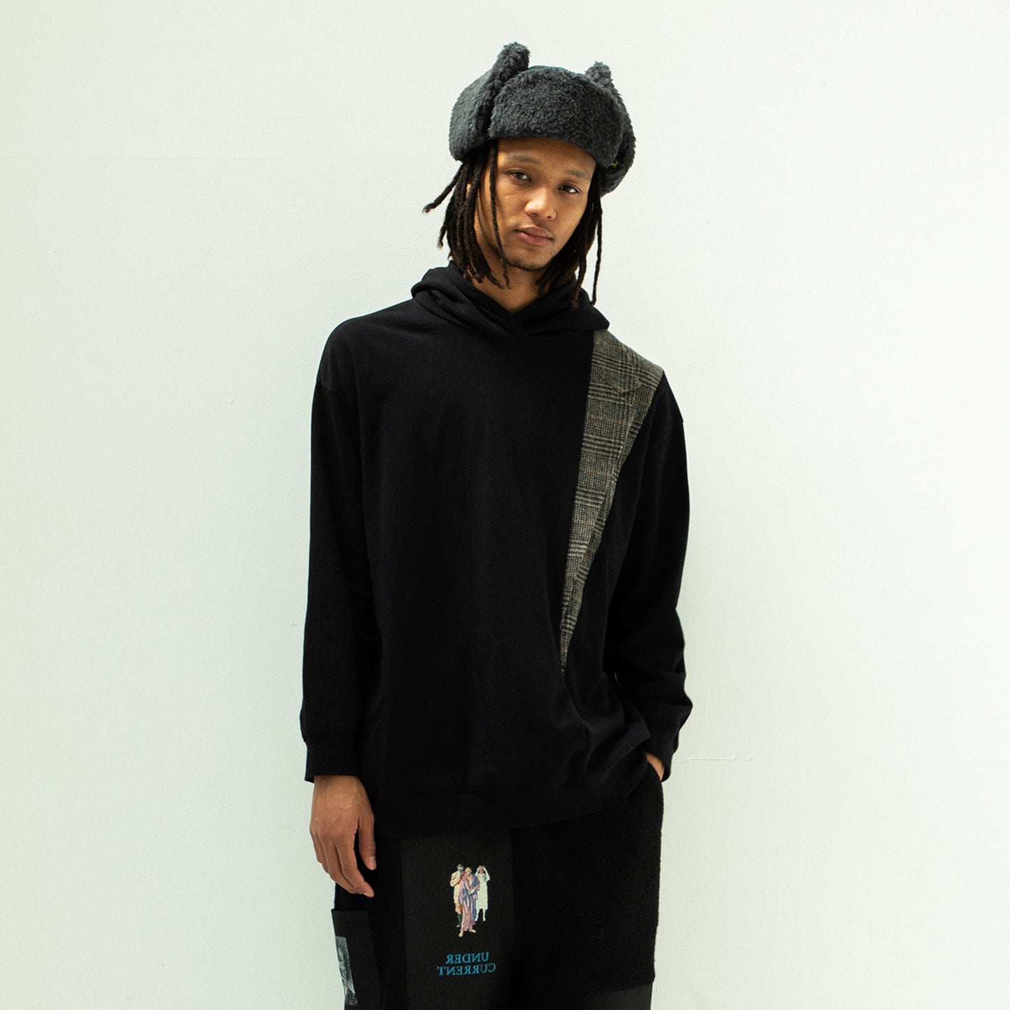 STOF / 先行予約 SLASH CLASIC HOODIE - BLACK