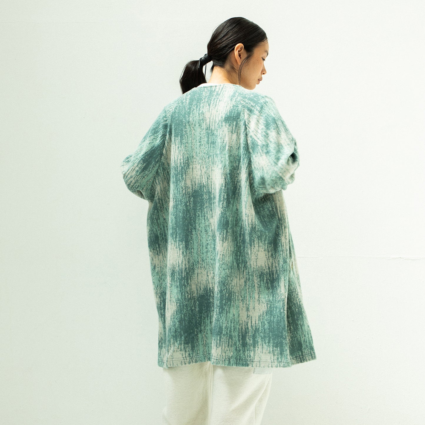 STOF / 先行予約 DIM MOHAIR CORDIGAN - GREY