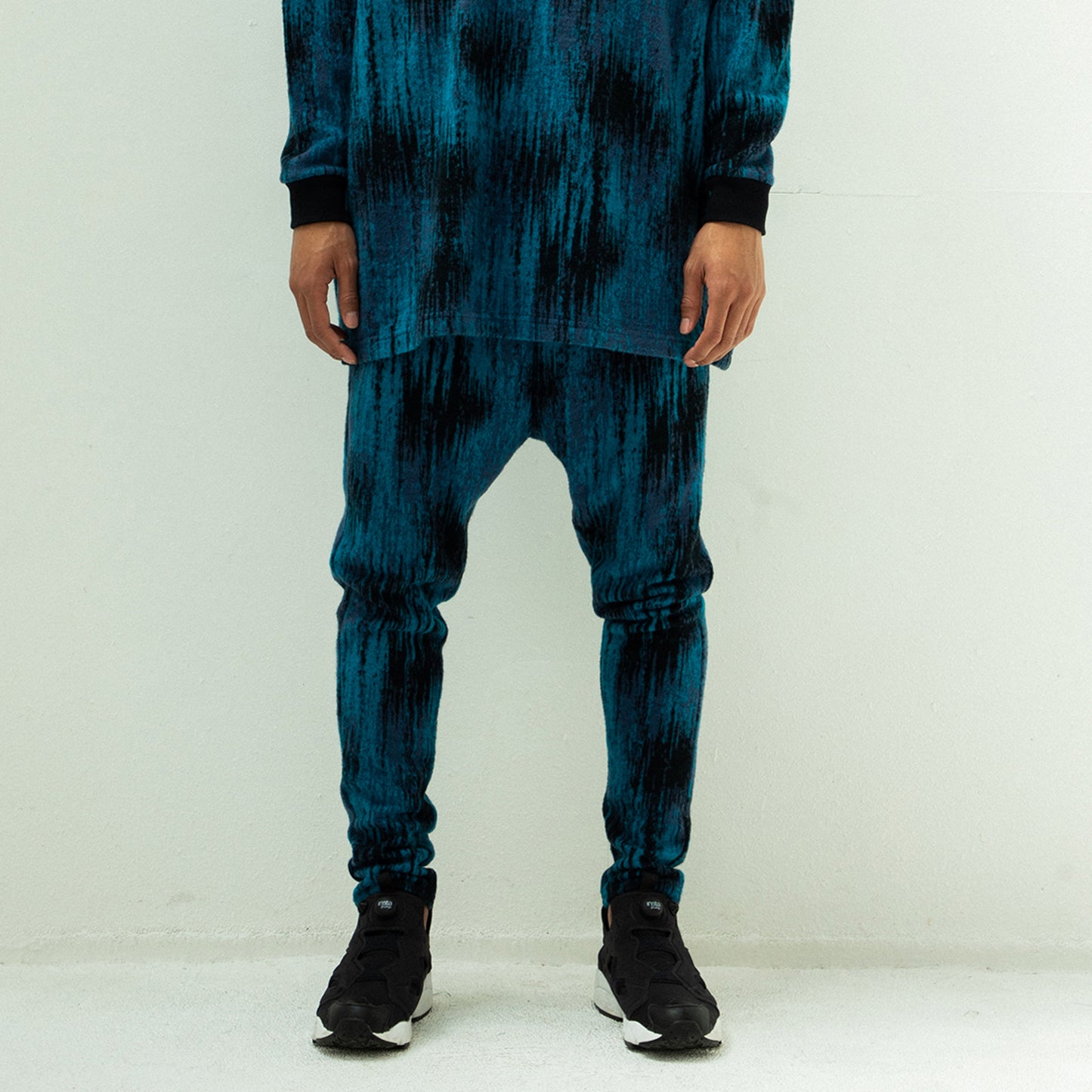STOF / 先行予約 DIM MOHAIR RELAX PANTS - BLACK