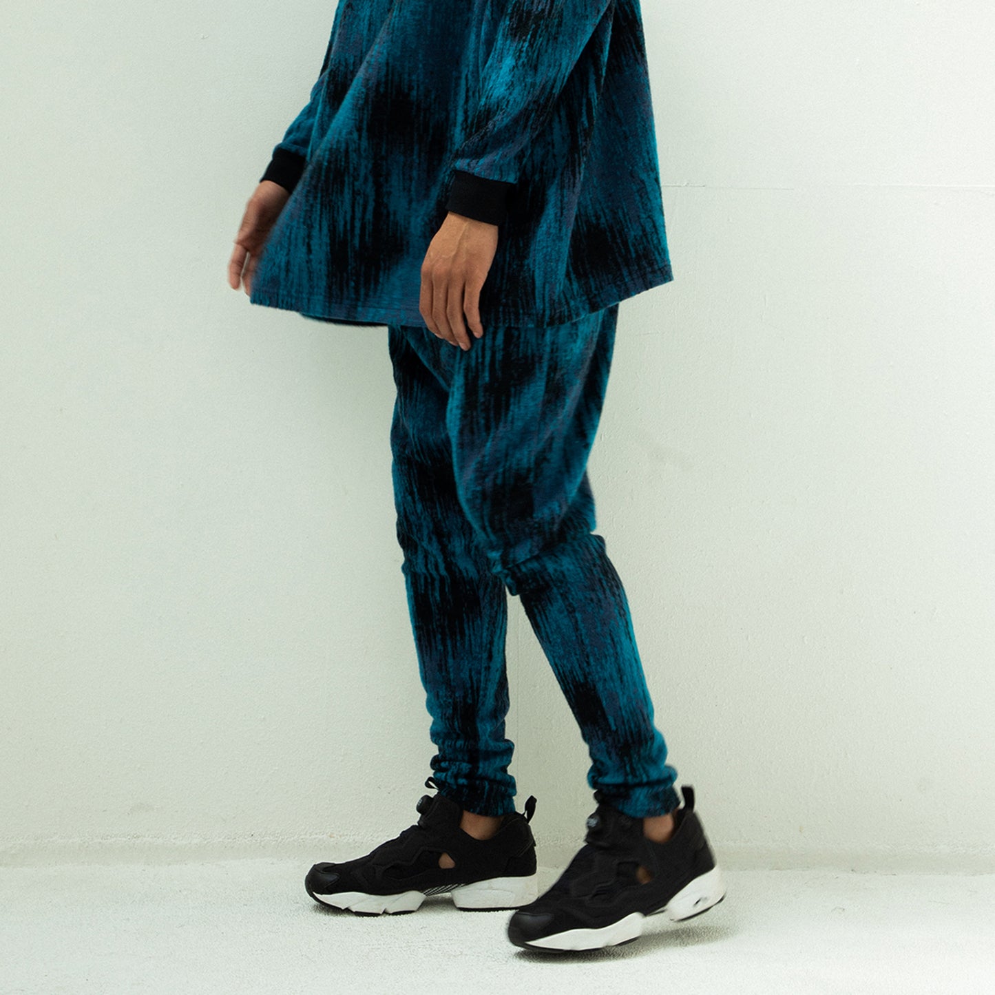 STOF / 先行予約 DIM MOHAIR RELAX PANTS - BLACK