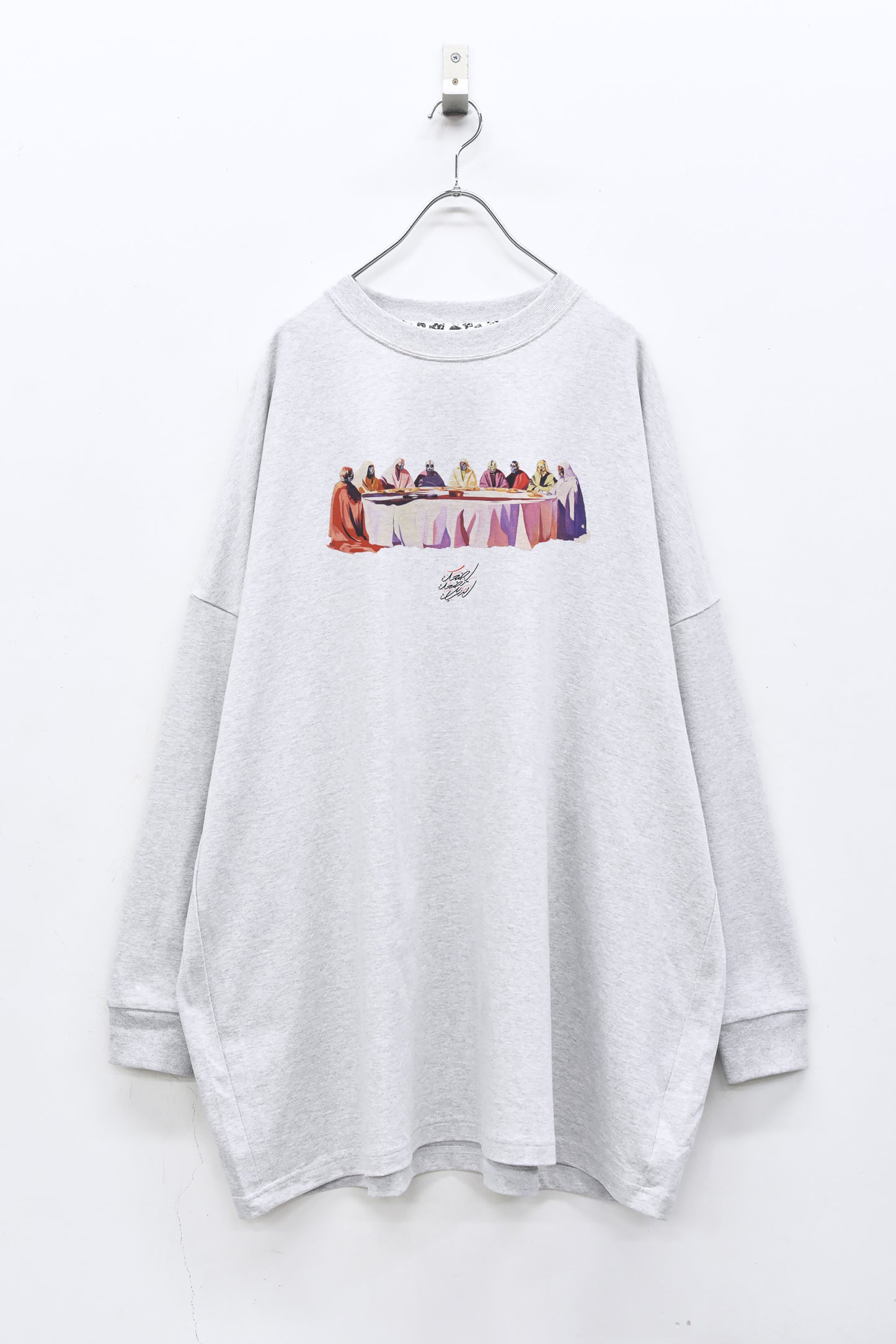 STOF / 先行予約 GALAXY DIALOGUE L/S T-SHIRT - OATMEAL