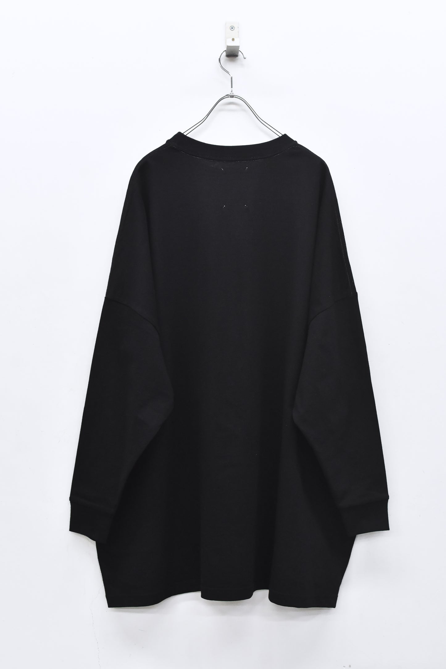 STOF / 先行予約 GALAXY DIALOGUE L/S T-SHIRT - BLACK