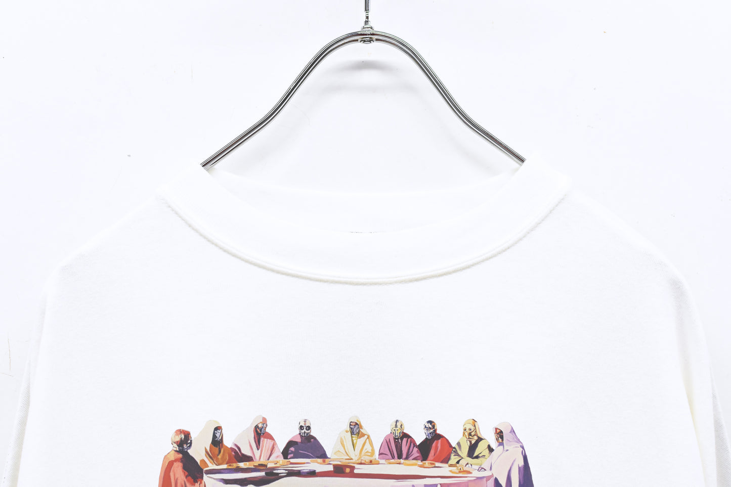 STOF / 先行予約 GALAXY DIALOGUE L/S T-SHIRT - WHITE