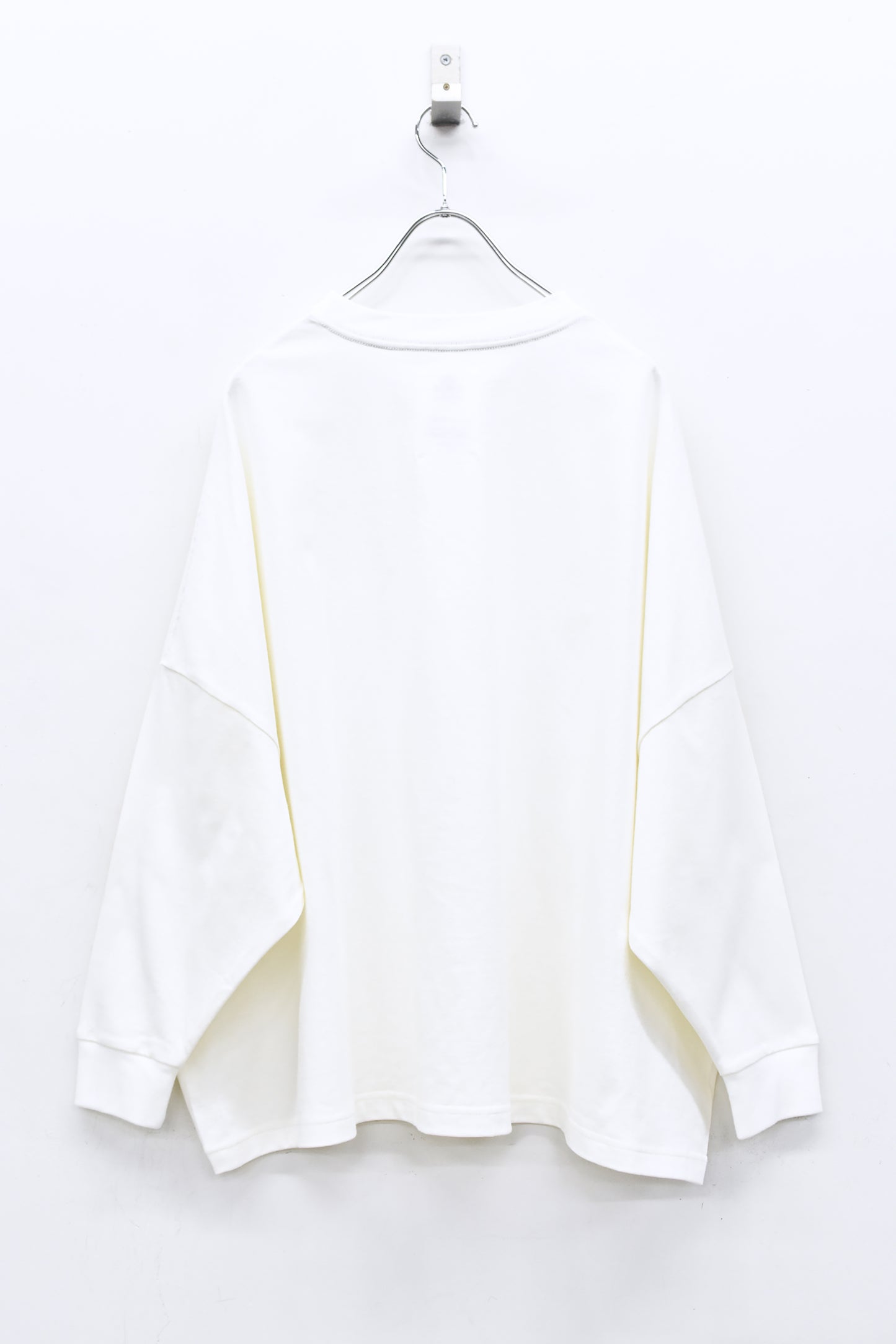 STOF / 先行予約 GALAXY DIALOGUE L/S T-SHIRT - WHITE
