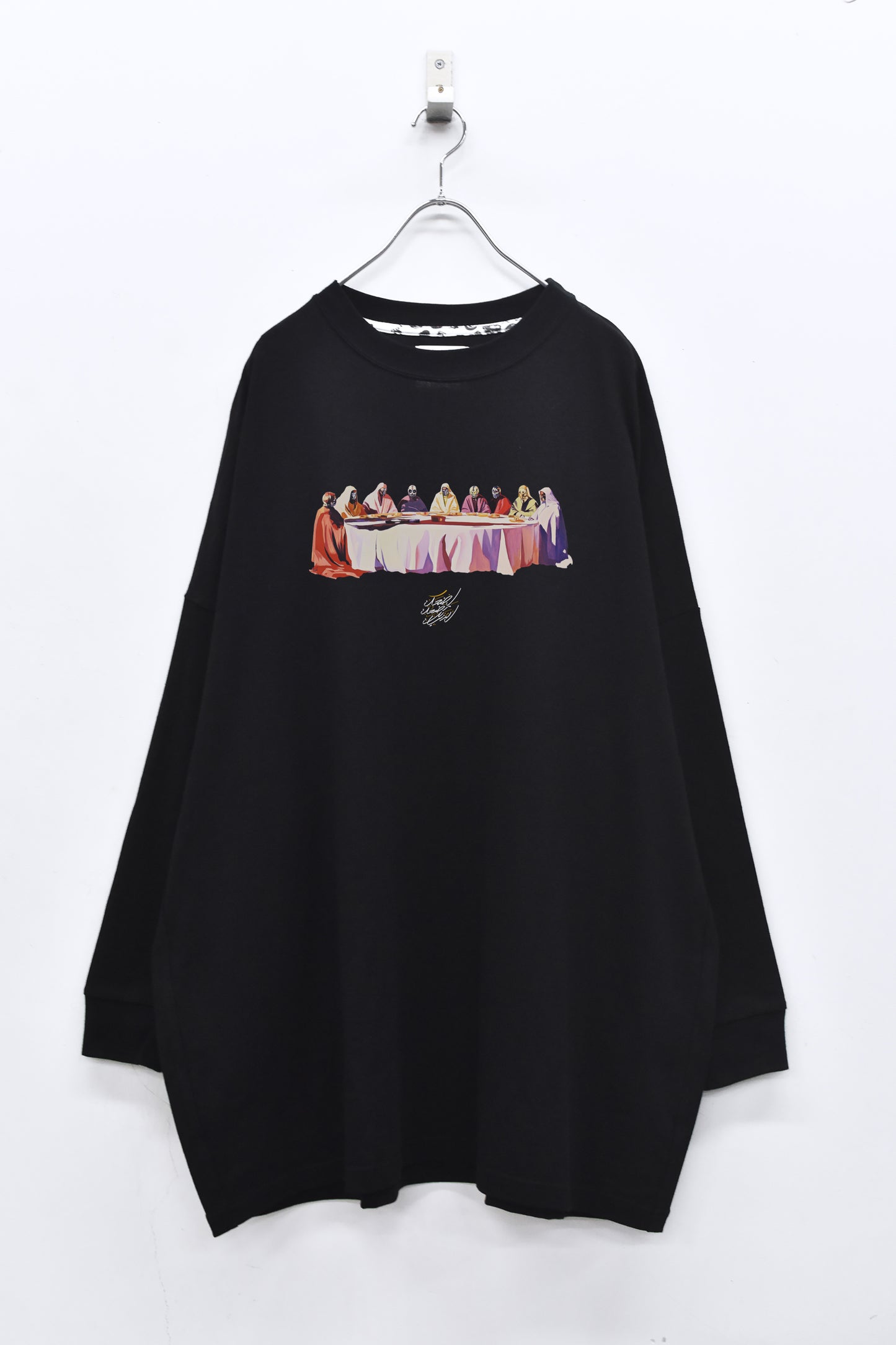 STOF / 先行予約 GALAXY DIALOGUE L/S T-SHIRT - BLACK
