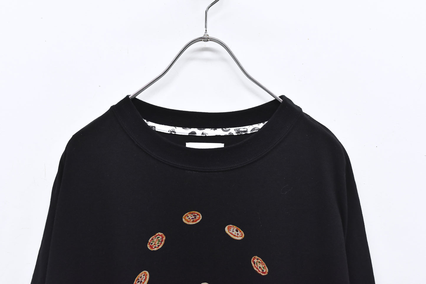 STOF / 先行予約 PIZZA OF LIFE L/S T-SHIRT - BLACK