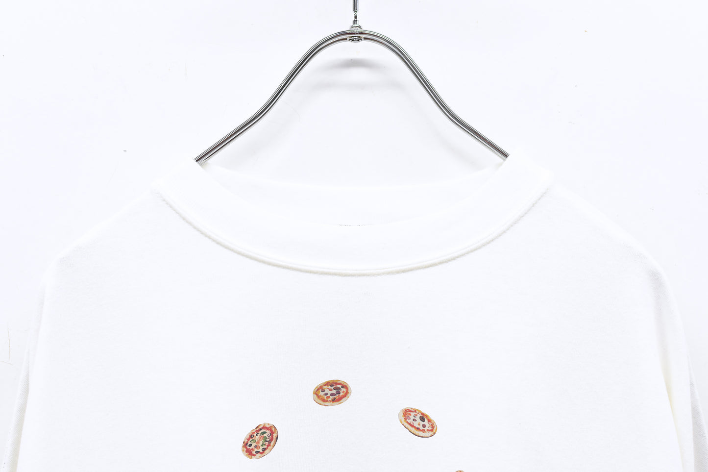 STOF / 先行予約 PIZZA OF LIFE L/S T-SHIRT - WHITE